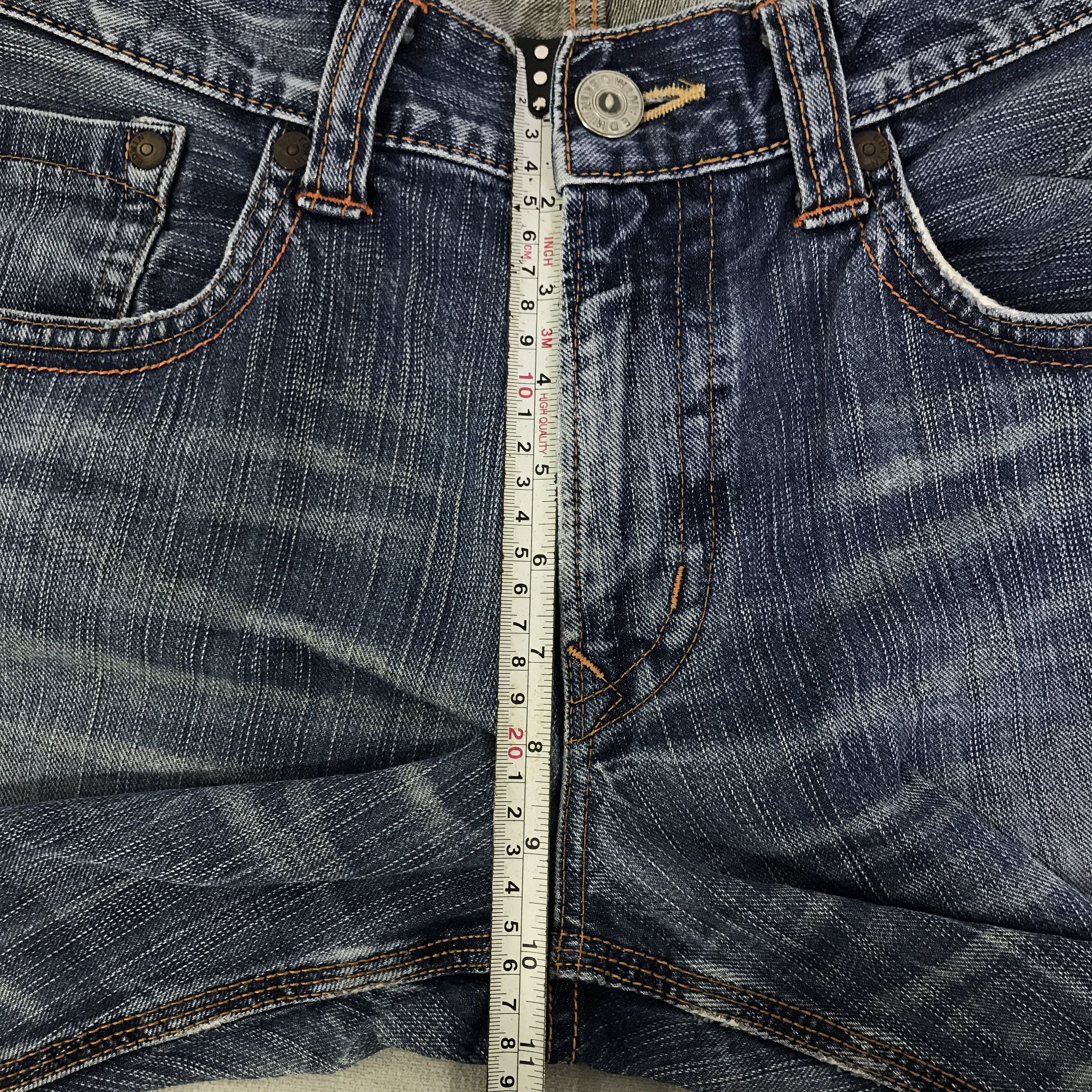 Edwin Vintage Edwin Japan denim Jeans K74B20 Size US 32 / EU 48 - 8 Thumbnail