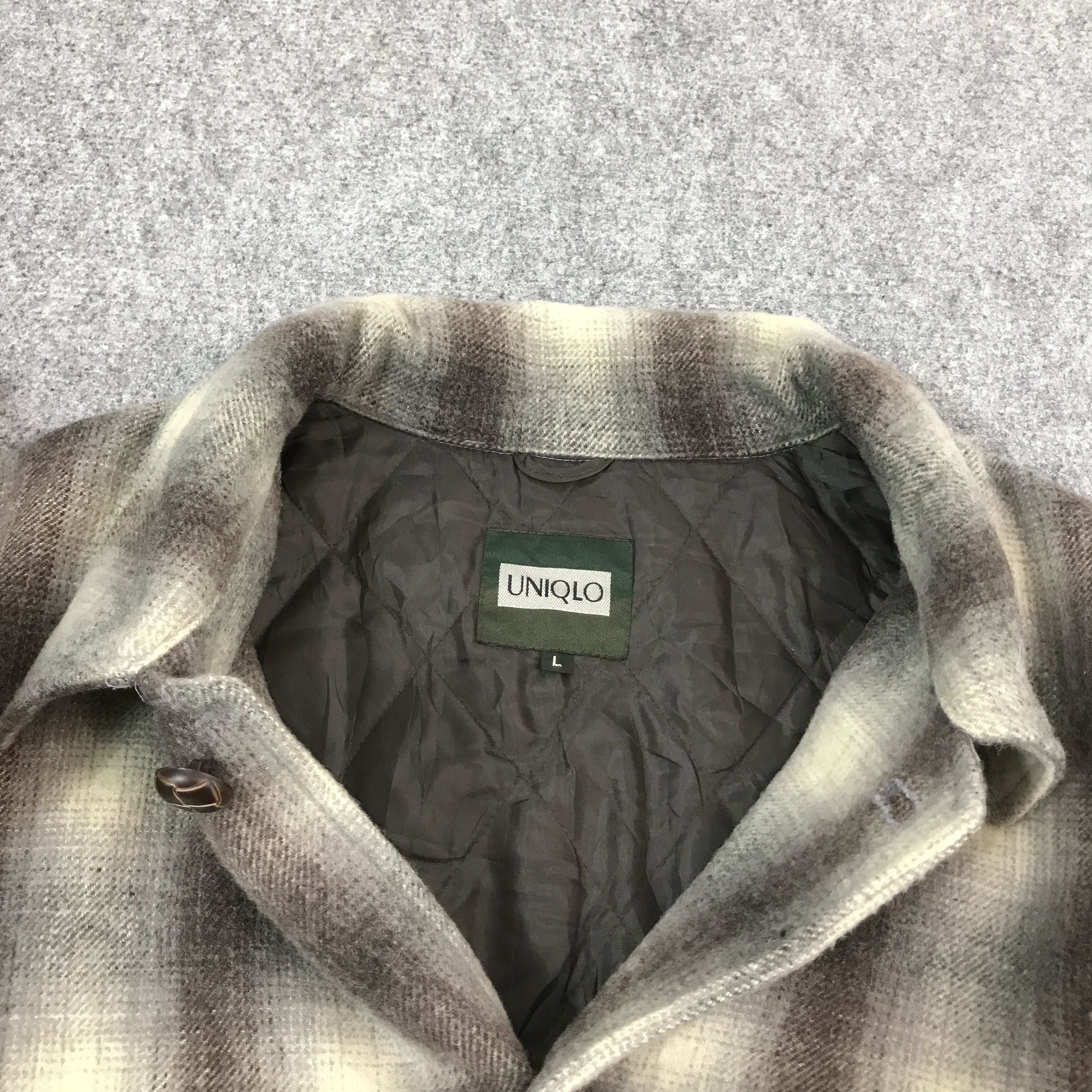Japanese Brand × Uniqlo Vintage Uniqlo Japan Button Up jacket Size US L / EU 52-54 / 3 - 5 Thumbnail