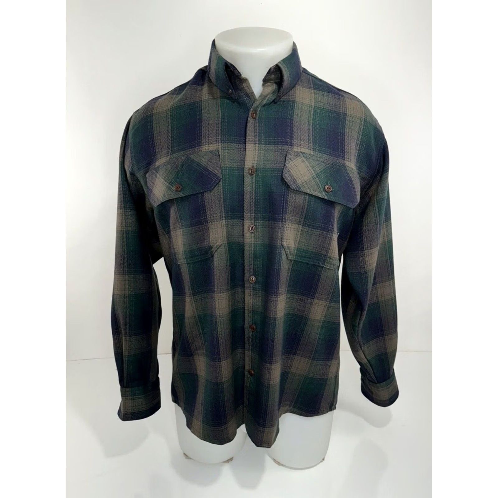 Vintage Swanndri Shirt Mens S Purple New Zealand WOOL Plaid Flannel EXCELLENT Size US S / EU 44-46 / 1 - 2 Thumbnail
