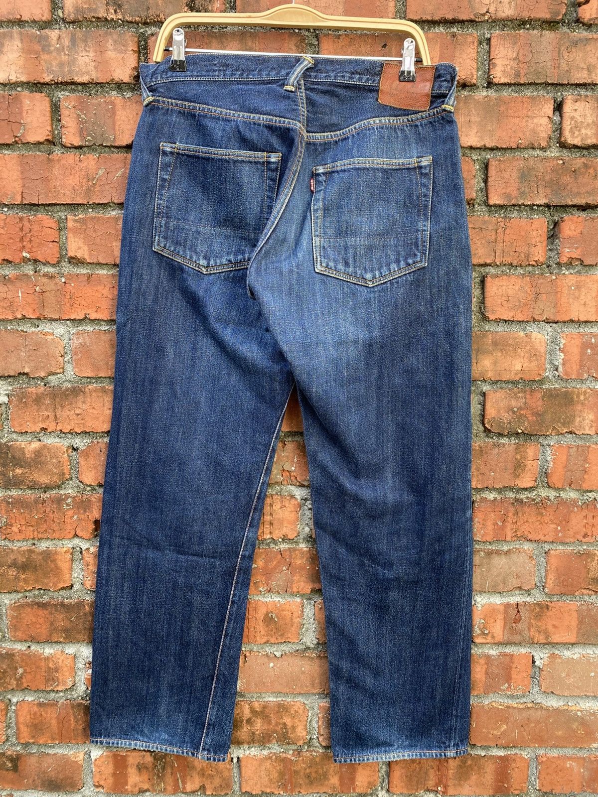 Japanese Brand W34x30 Vintage evisu yamane redline made in JAPAN Size US 34 / EU 50 - 2 Thumbnail