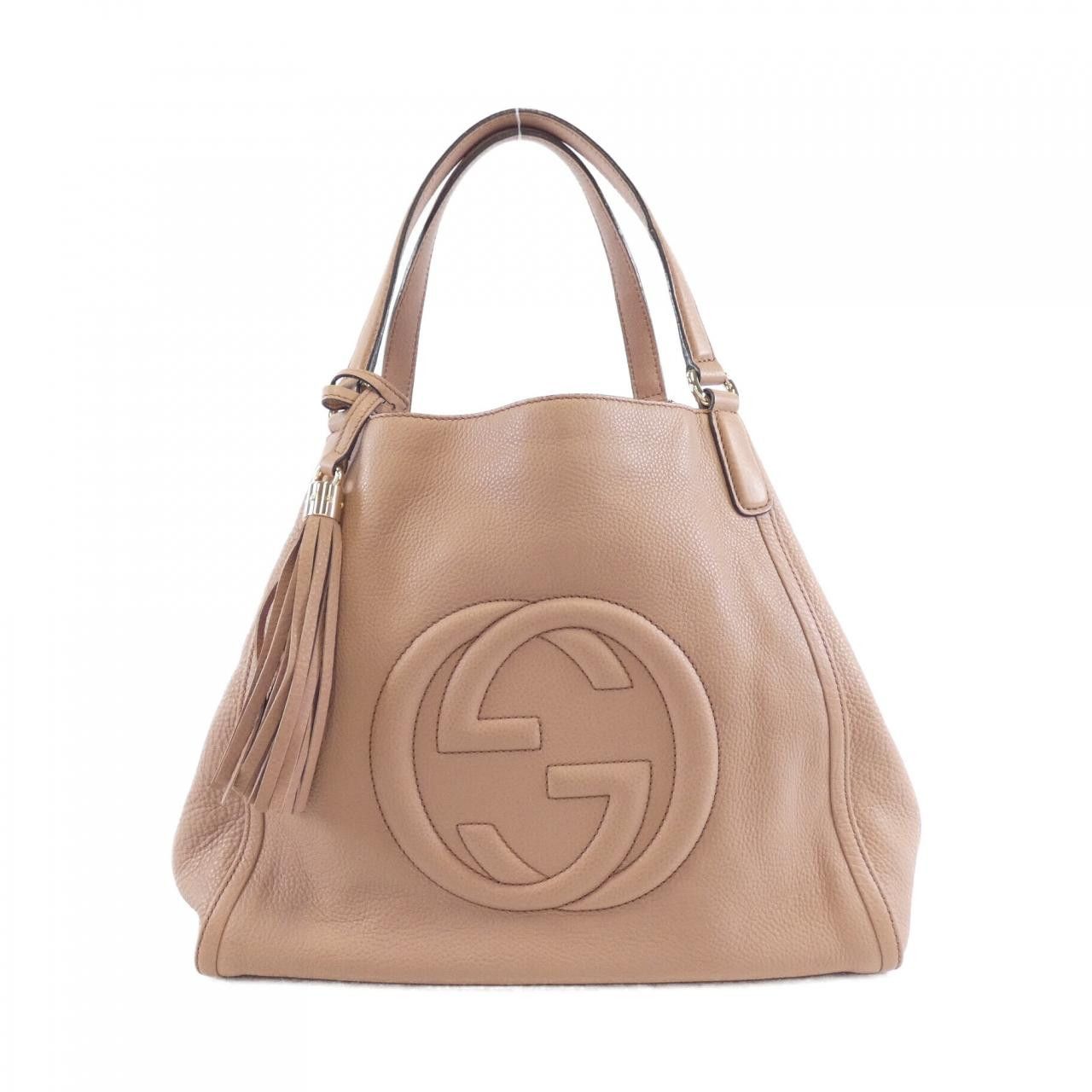 Gucci Gucci Leather Bag Leather Tote Size ONE SIZE - 1 Thumbnail