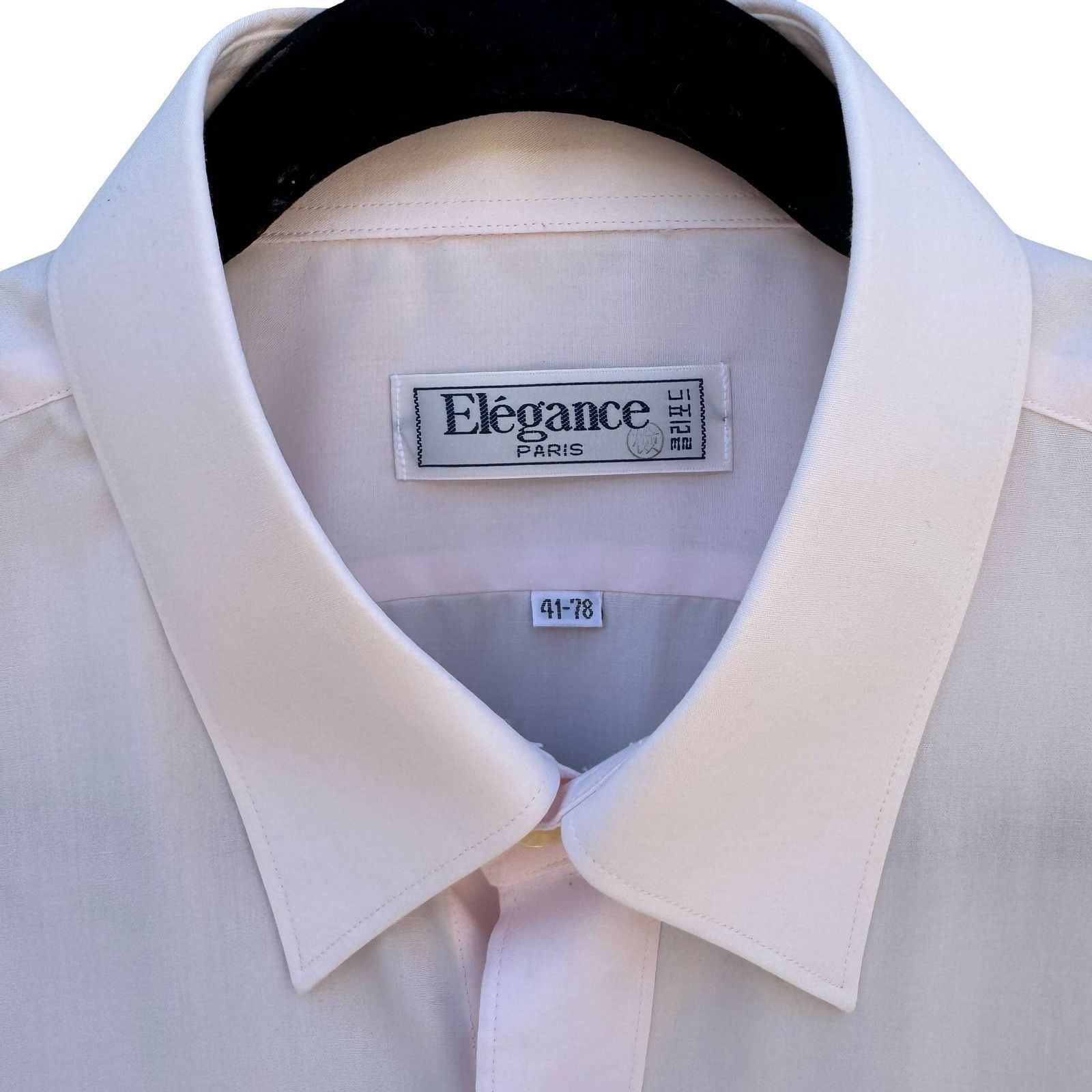 Other Elegance Paris Mens Vintage Pink Long Sleeve Button Down Dre Size US L / EU 52-54 / 3 - 5 Thumbnail