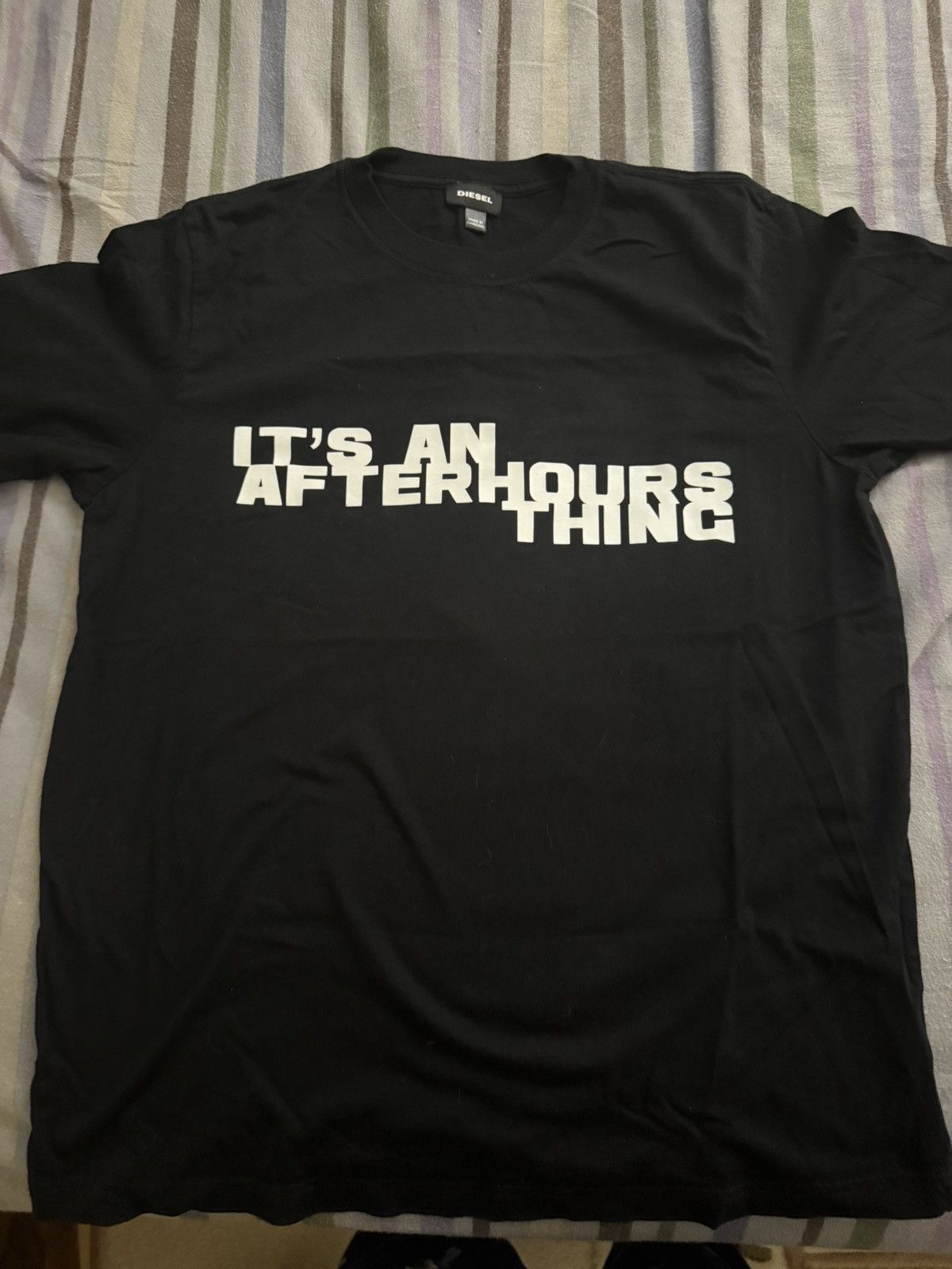 Diesel Diesel Graphic t shirt 'it's an after hours thing' | Size S Size US S / EU 44-46 / 1 - 1 Thumbnail