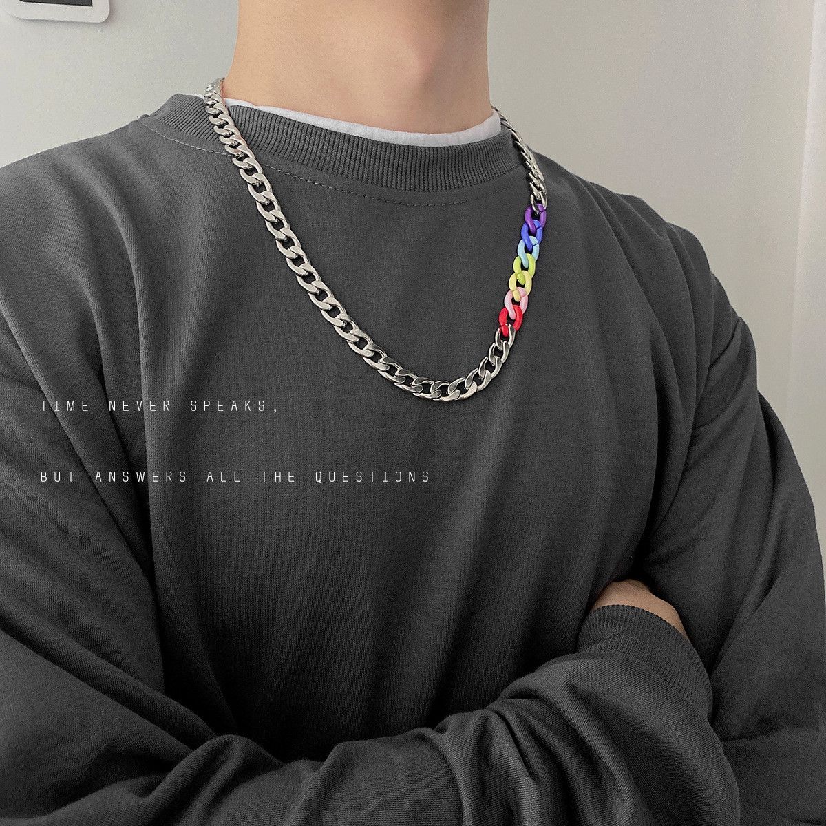 Other Punk STEAL! Y2K Chains Necklace Chain Size ONE SIZE - 2 Thumbnail