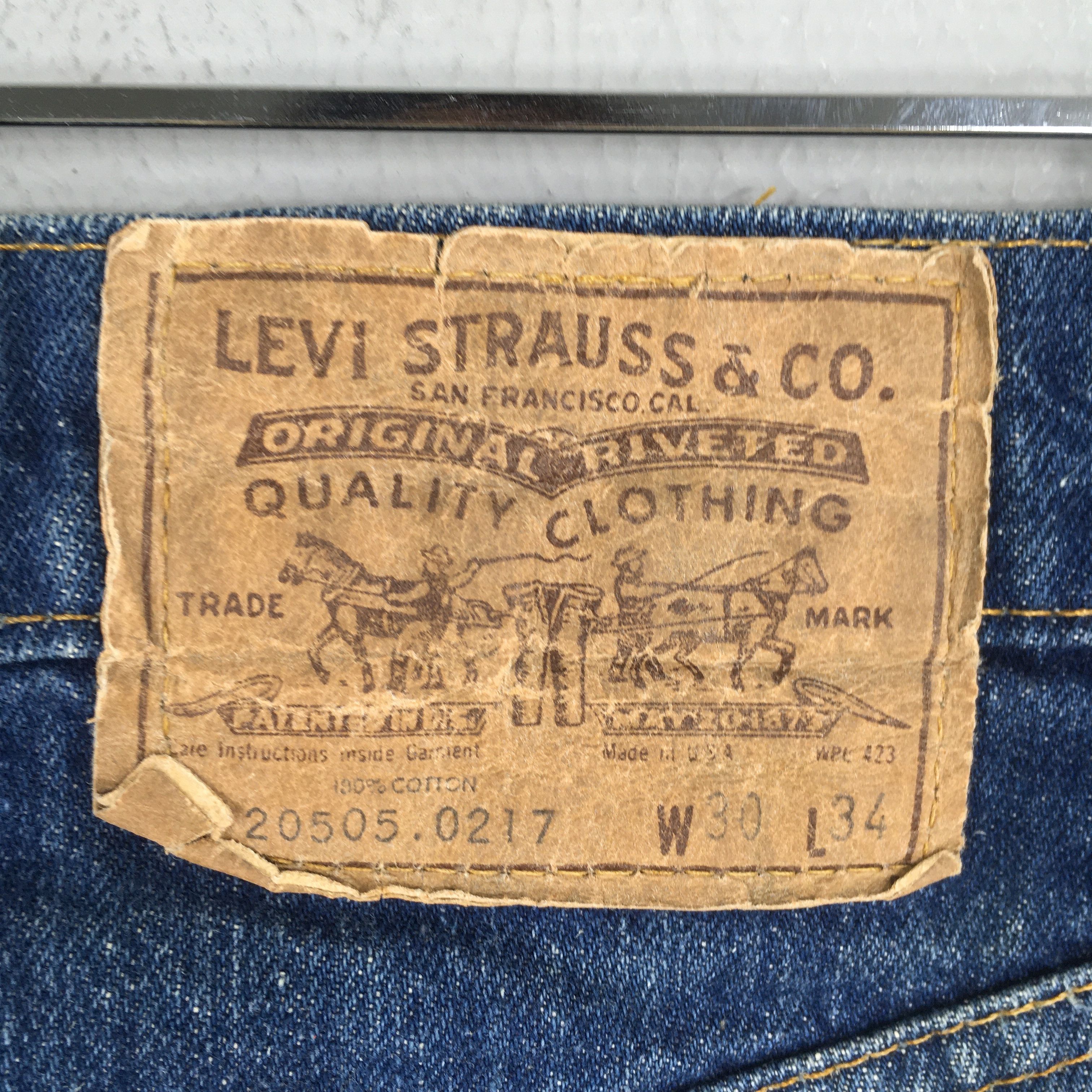 Levi's Size 28x32 Vintage Levi's 505 Stonewashed Blue Jeans S1709 Size US 28 / EU 44 - 11 Thumbnail