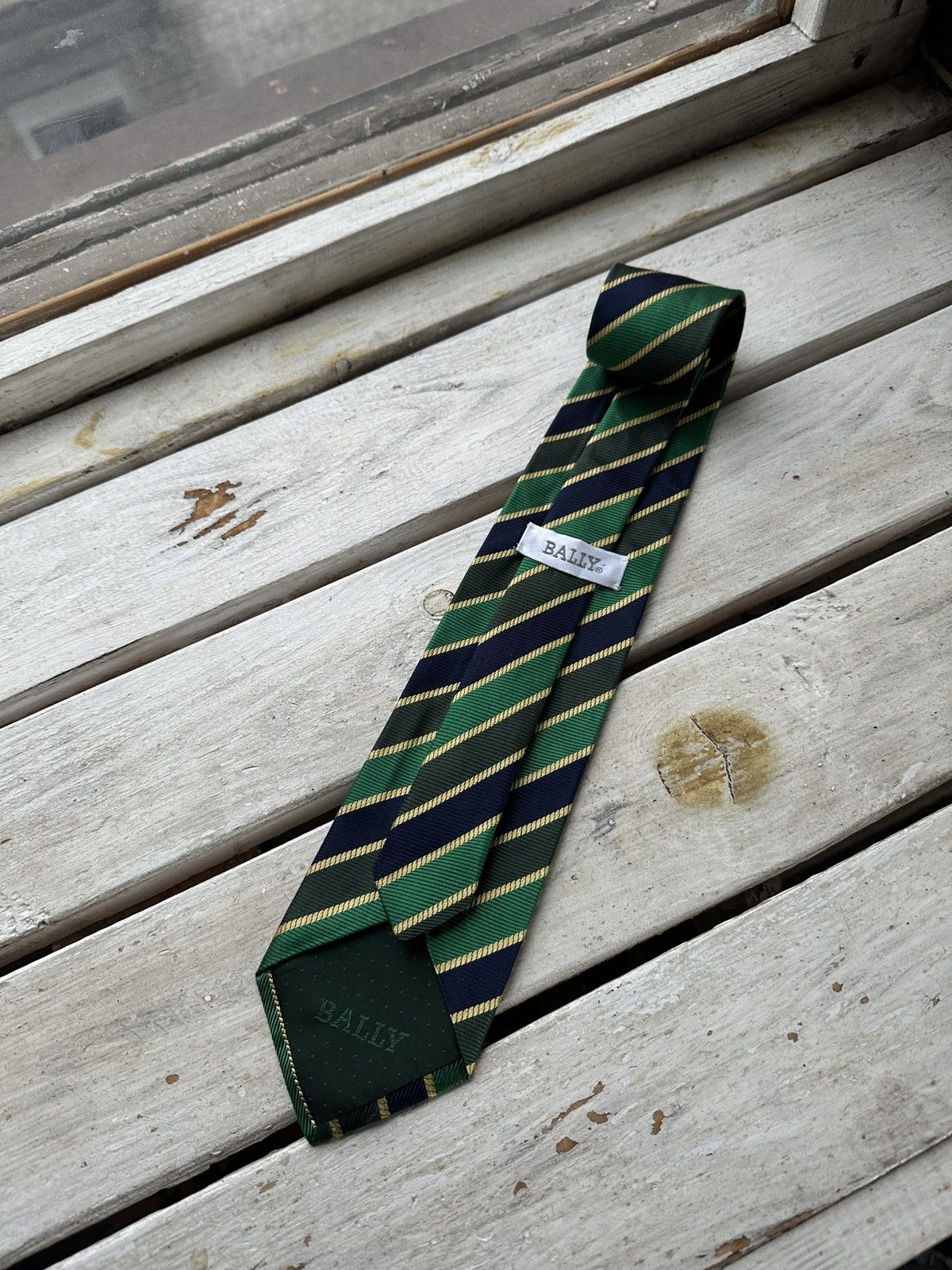Bally 🚨Bally tie luxury old money striped Size ONE SIZE - 1 Thumbnail