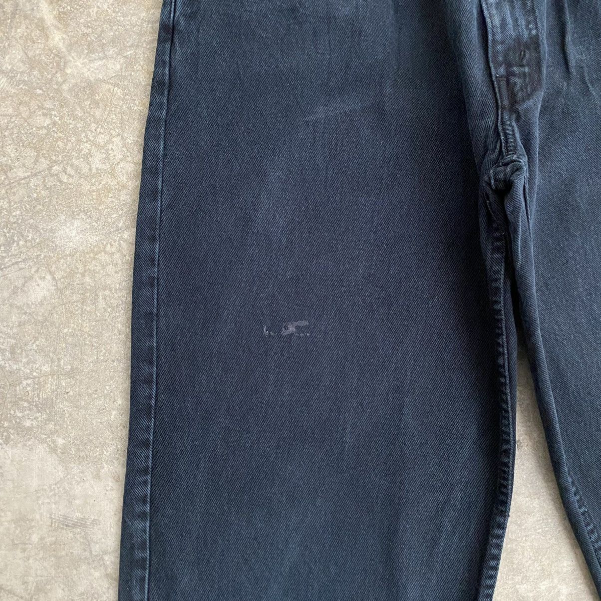 Levi's Vintage 1995 Levis Silvertab “Baggy” Faded Black Jeans Size US 32 / EU 48 - 6 Thumbnail