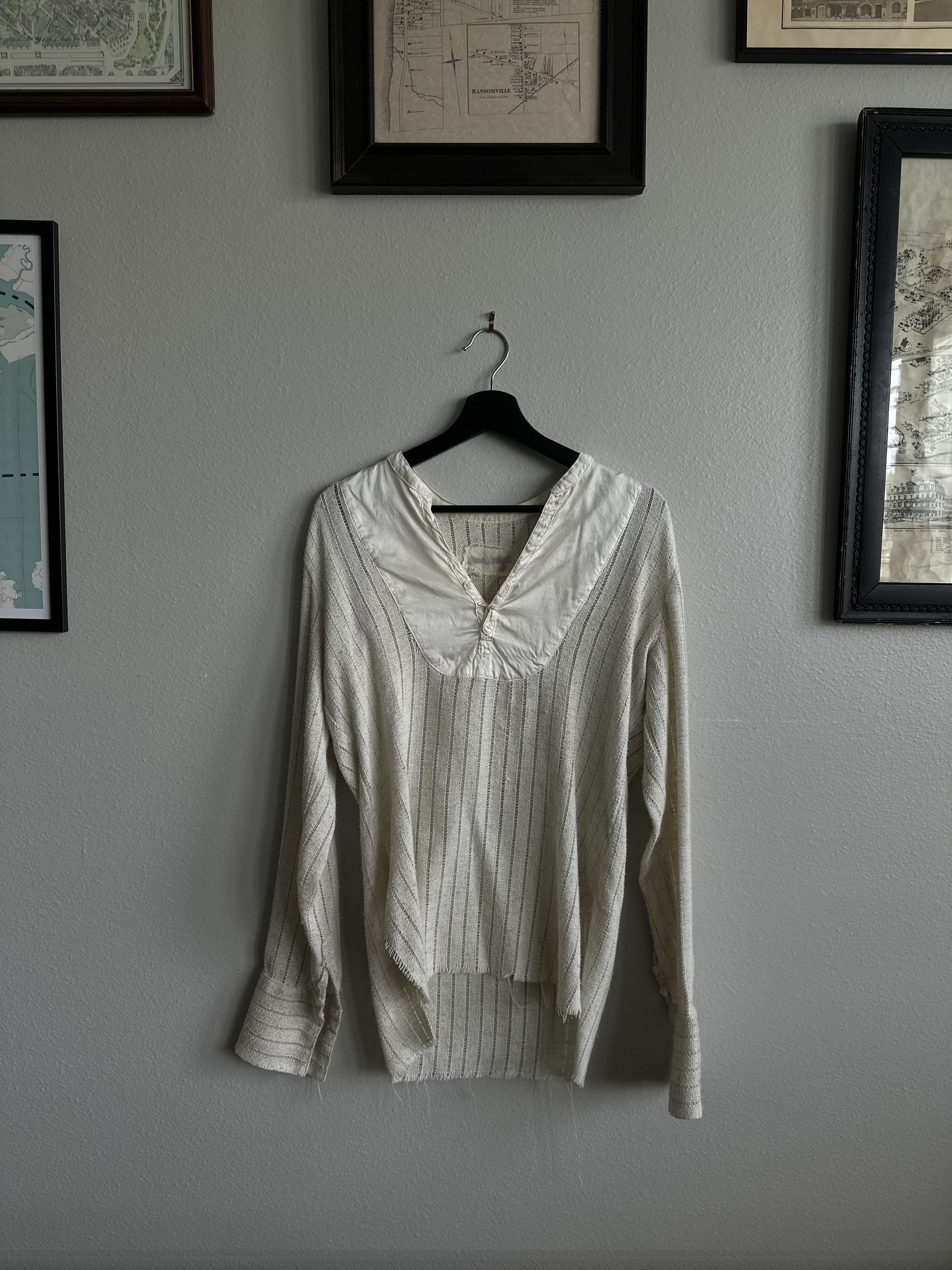 Greg Lauren Greg Lauren bohemien silk studio shirt Size US M / EU 48-50 / 2 - 1 Thumbnail