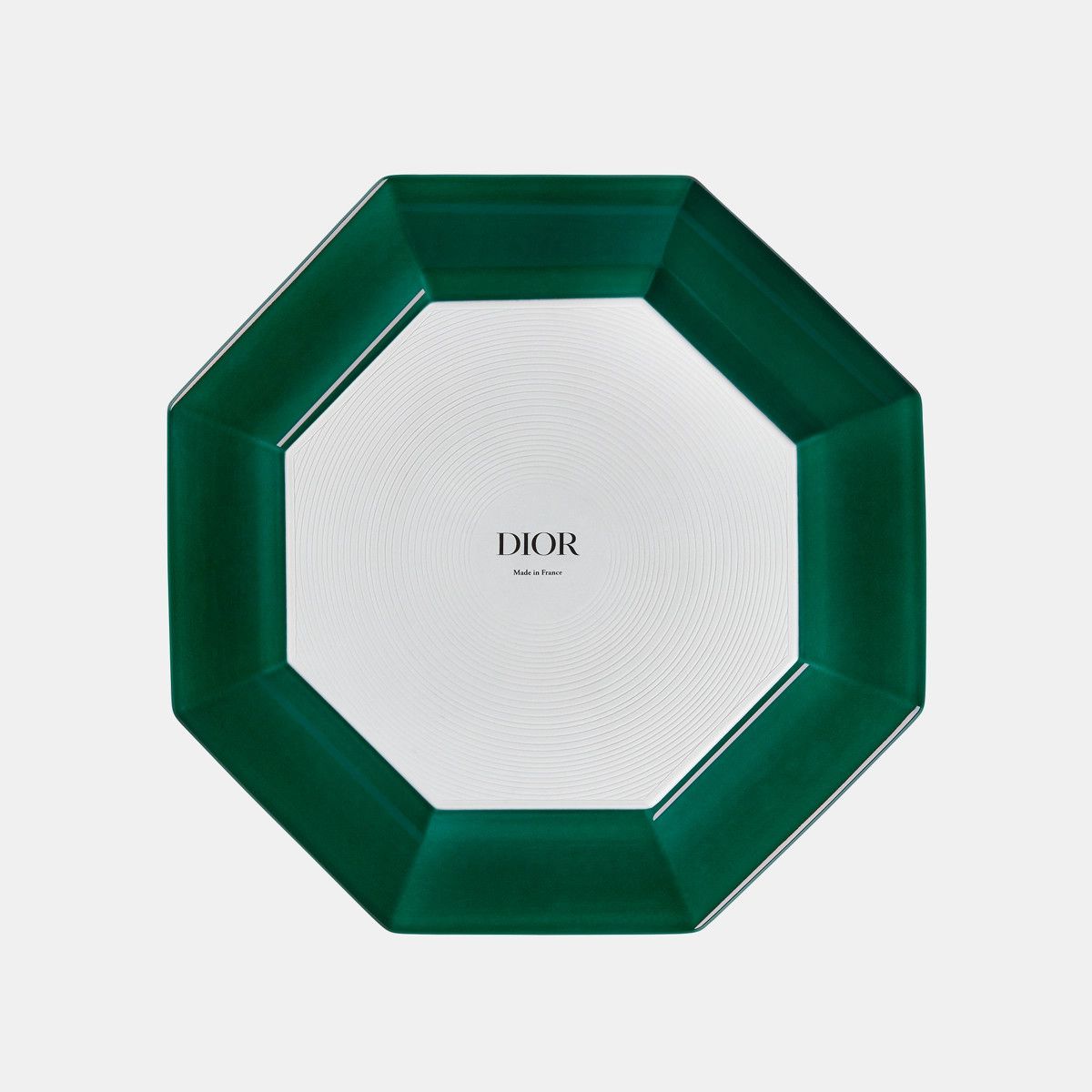 Dior o1bcso1str0225 Size:OS/ Dessert Plate in Pine Green Size ONE SIZE - 2 Thumbnail