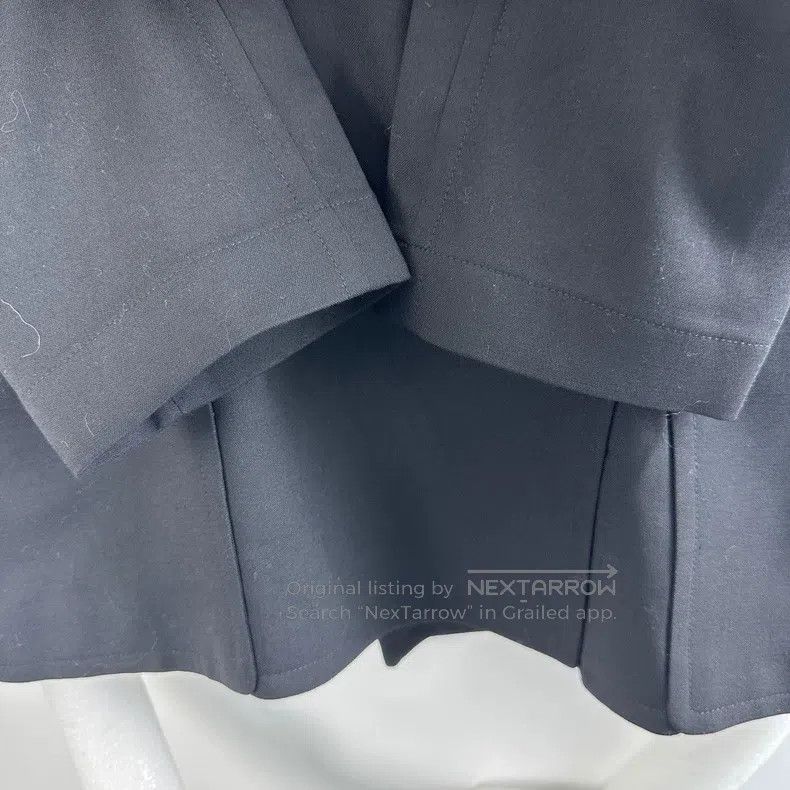 Hermes Hermes Black ladies' double-breasted short jacket Size XS / US 0-2 / IT 36-38 - 5 Thumbnail