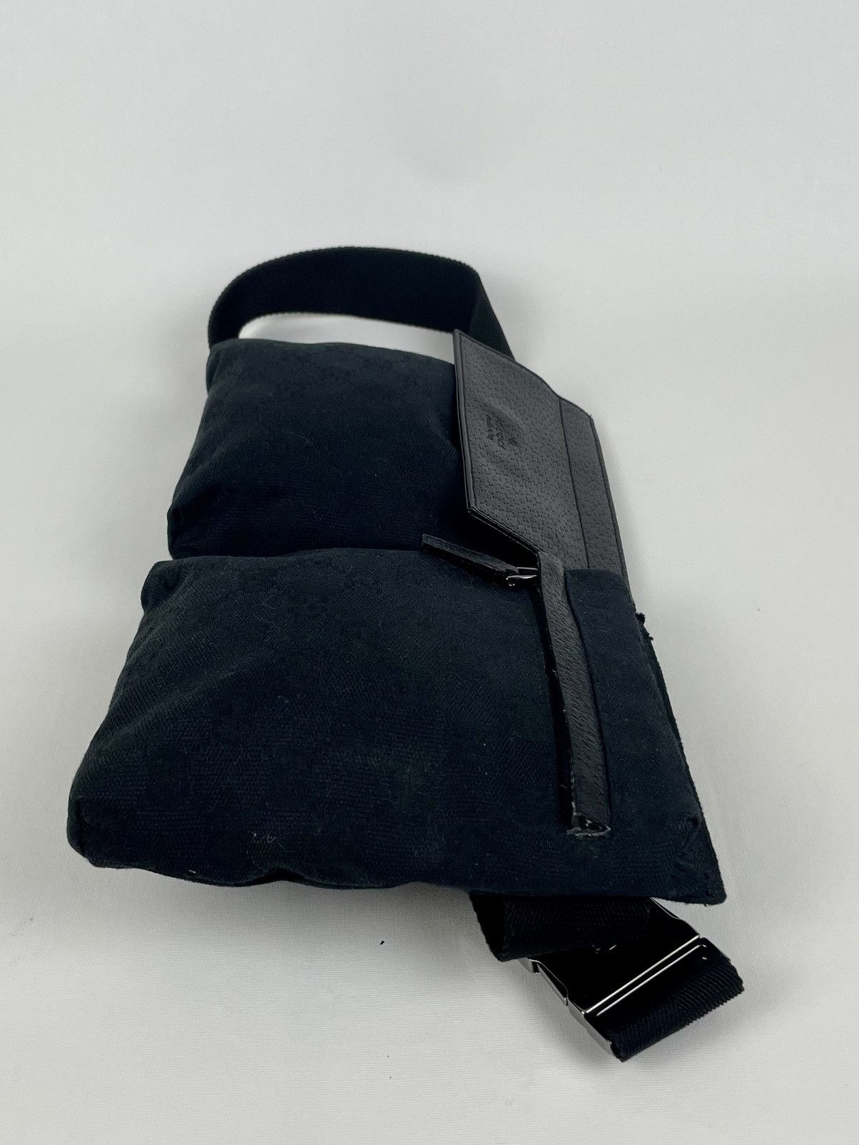 Gucci Gucci beltbag in Black canvas Size ONE SIZE - 4 Thumbnail