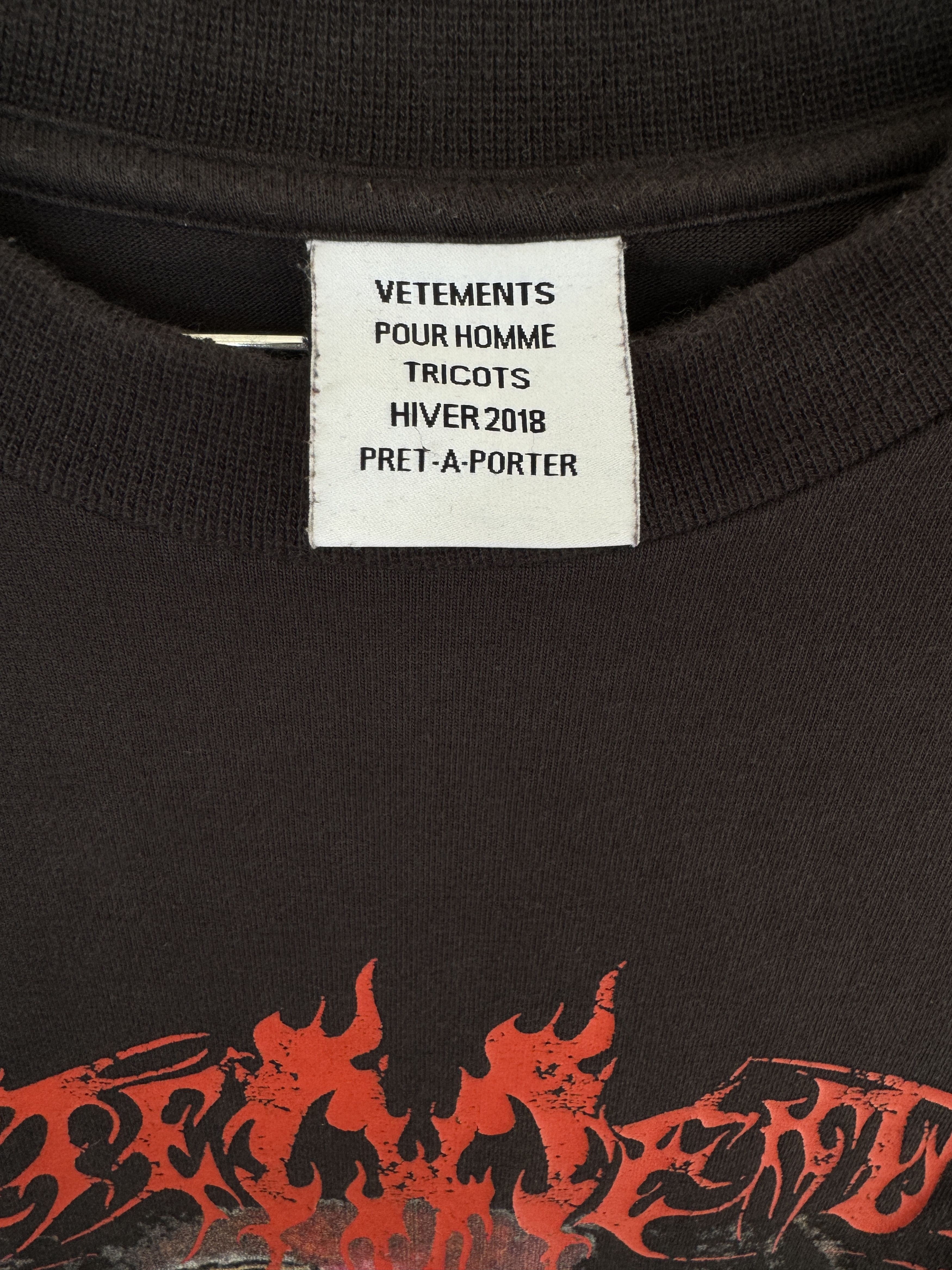 Vetements Vetements Skull Tee Size US S / EU 44-46 / 1 - 5 Thumbnail