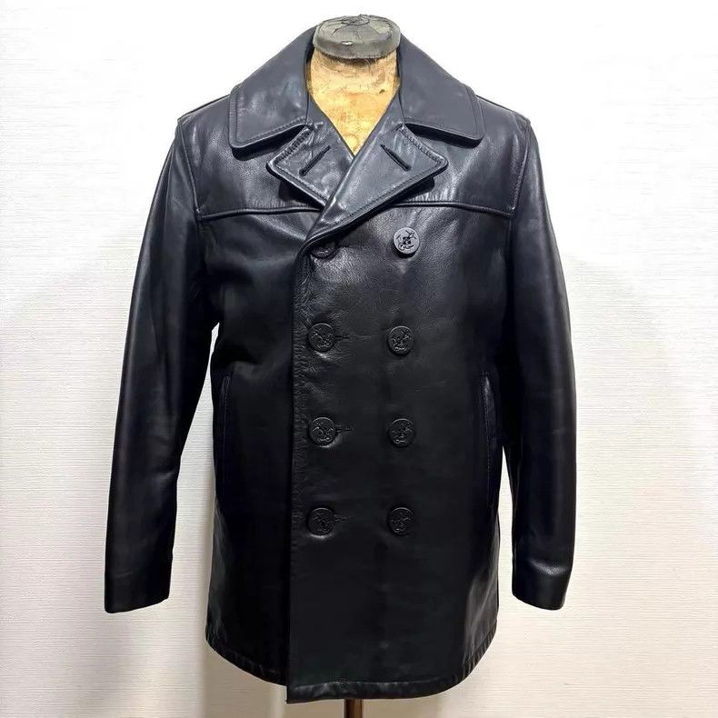 Schott Schott Cowhide sailor coat Size US M / EU 48-50 / 2 - 1 Thumbnail