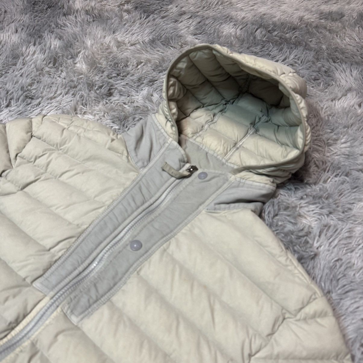 Stone Island Stone Island Loom Woven Down Chambers Nylon-TC Puffer Size US XL / EU 56 / 4 - 4 Thumbnail