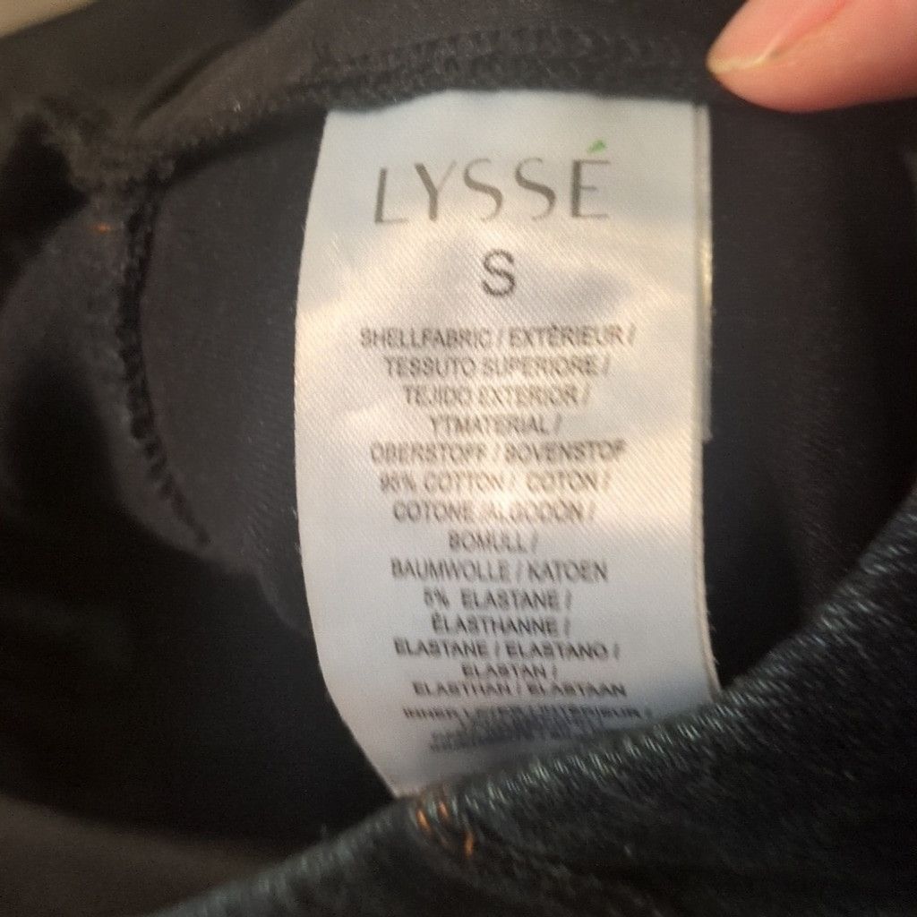 Other Lysse denim pull on pants/leggings size small Size 25" / US 0 / IT 36 - 5 Thumbnail