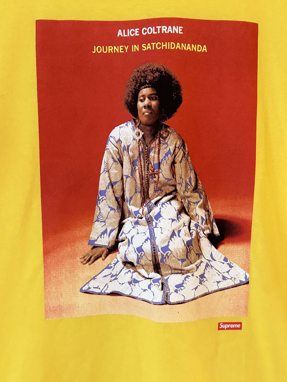 Supreme Supreme Alice Coltrane Satchidananda Tee Size US M / EU 48-50 / 2 - 2 Thumbnail