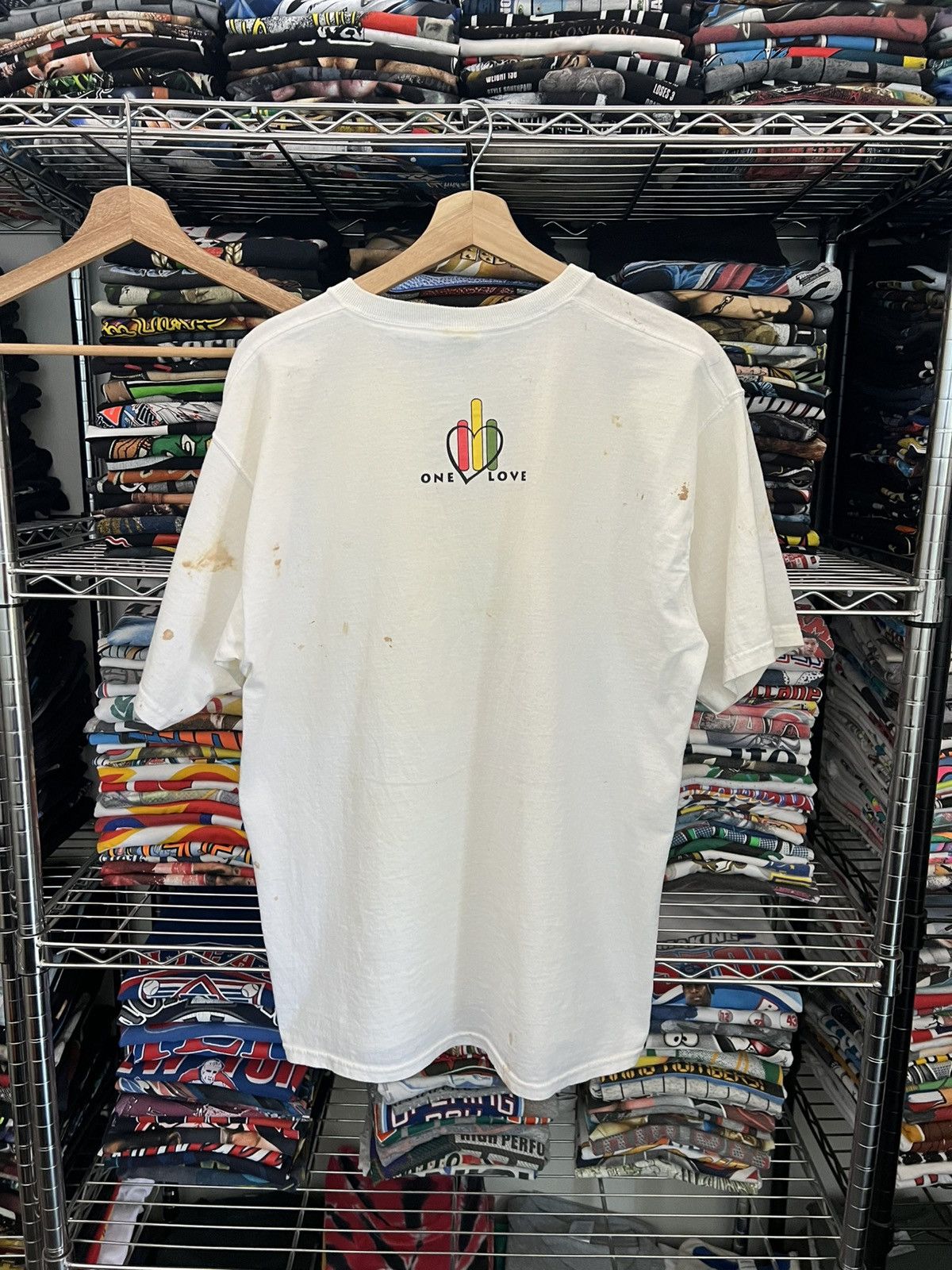 Arts & Science 90s Jazzercise One Love with Jerome Band Tee Size US L / EU 52-54 / 3 - 2 Thumbnail