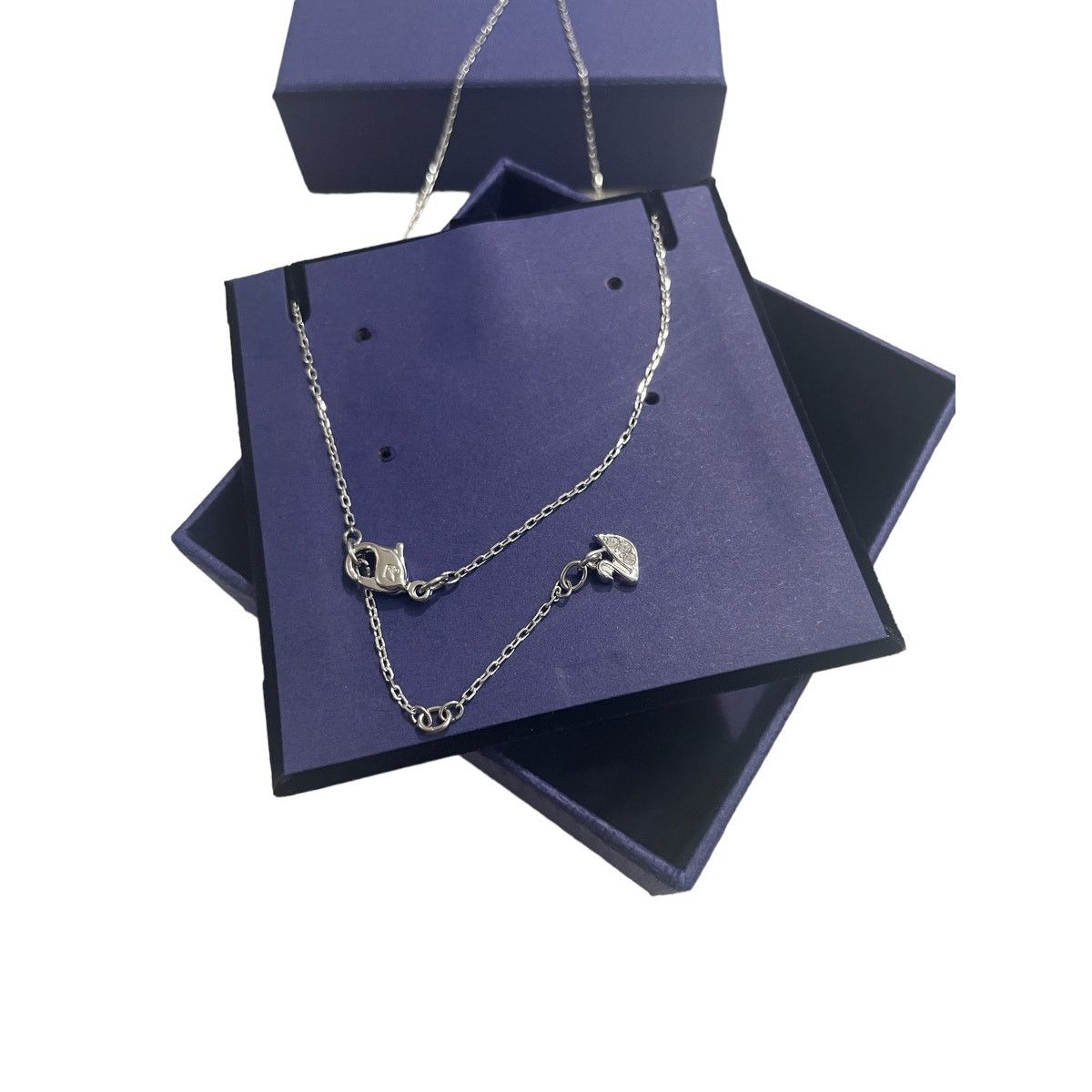 Swarovski Swarovski Louison Pendant, White, Rhodium plating Necklace Size ONE SIZE - 5 Thumbnail
