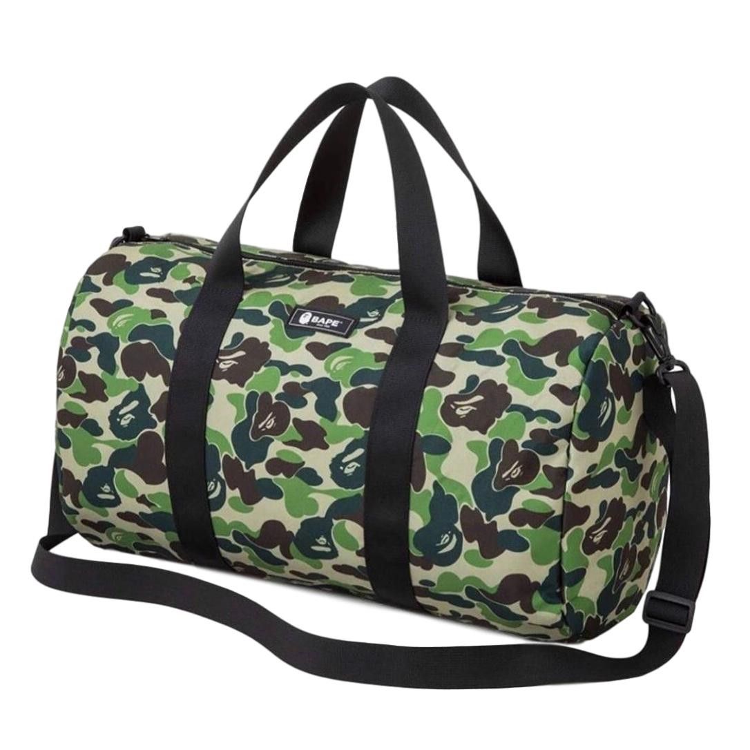 image of Bape Duffle Bag in Green, Men's
