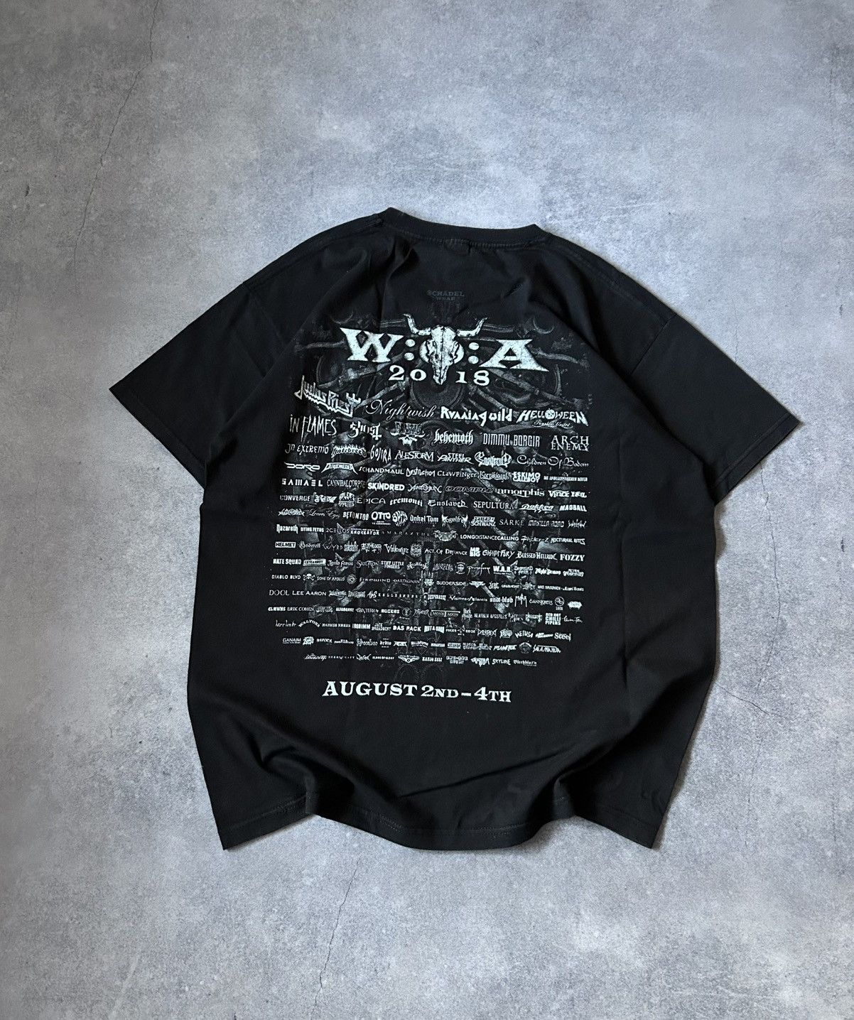 Band Tees Vintage Wacken 2018 big logo shirt shirt mens Size US XL / EU 56 / 4 - 2 Thumbnail
