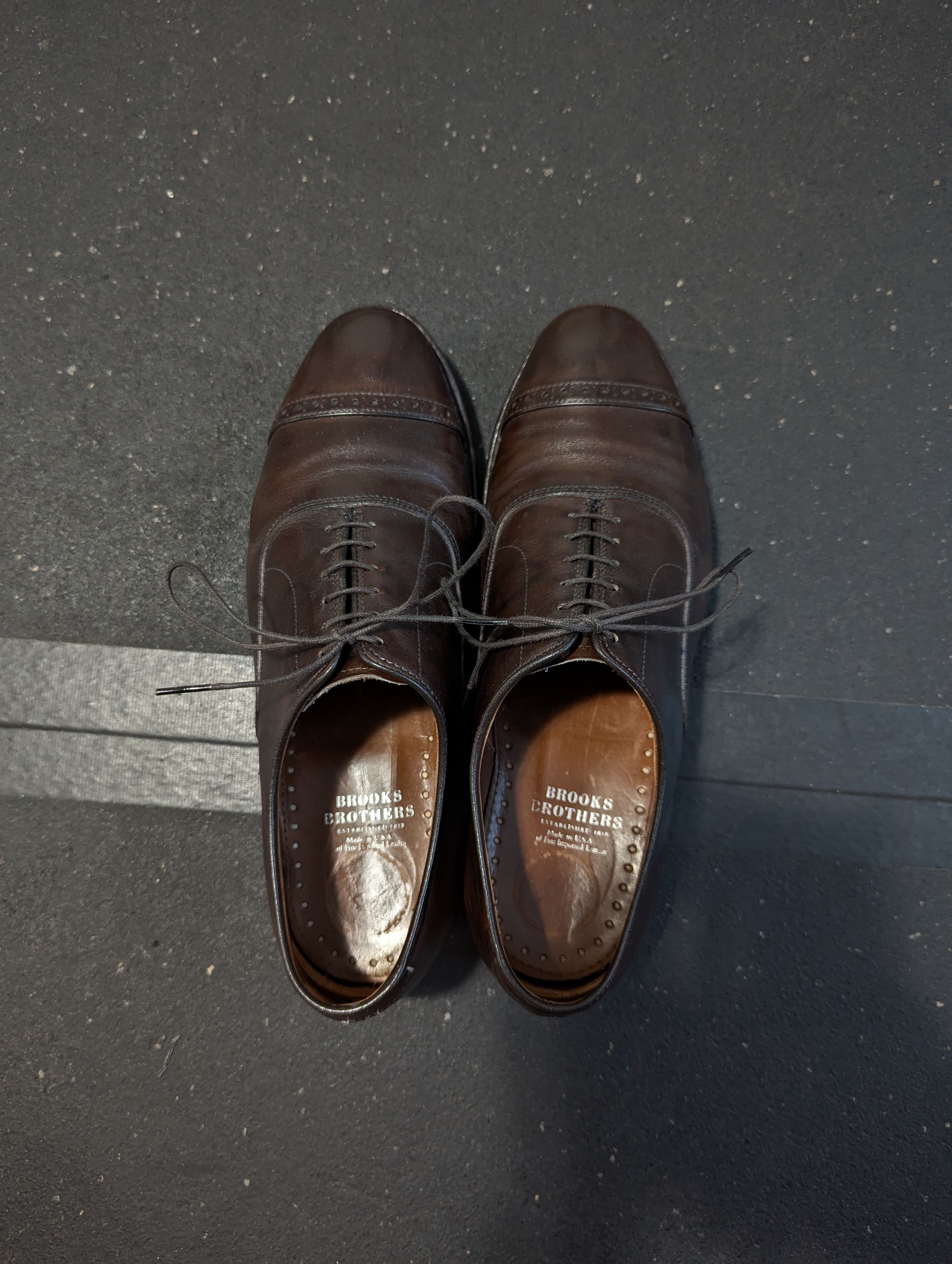 Allen Edmonds × Brooks Brothers Allen Edmonds Fifth Avenue Captoe 
