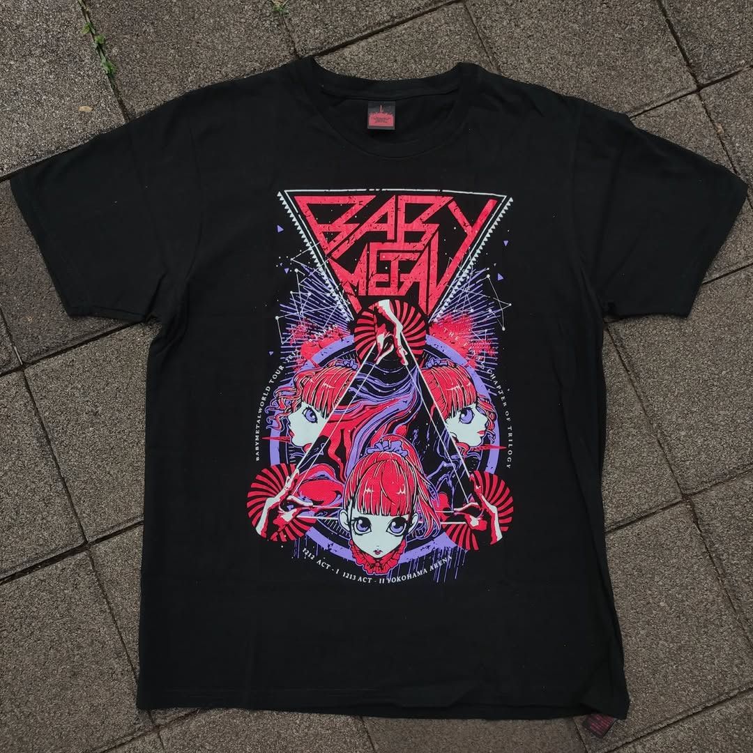 Band Tees BABYMETAL Trinity 2015 Brand New Tee Size US L / EU 52-54 / 3 - 1 Thumbnail