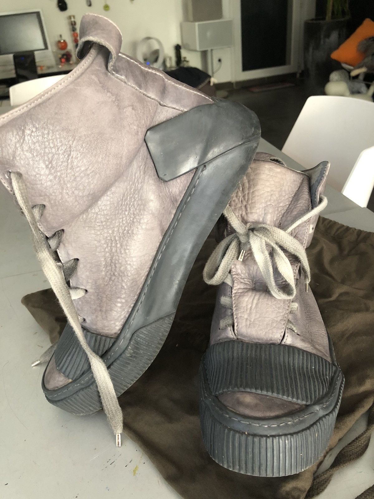 Boris Bidjan Saberi Boris bidjan Bamba yak sneakers Size US 7 / EU 40 - 3 Thumbnail