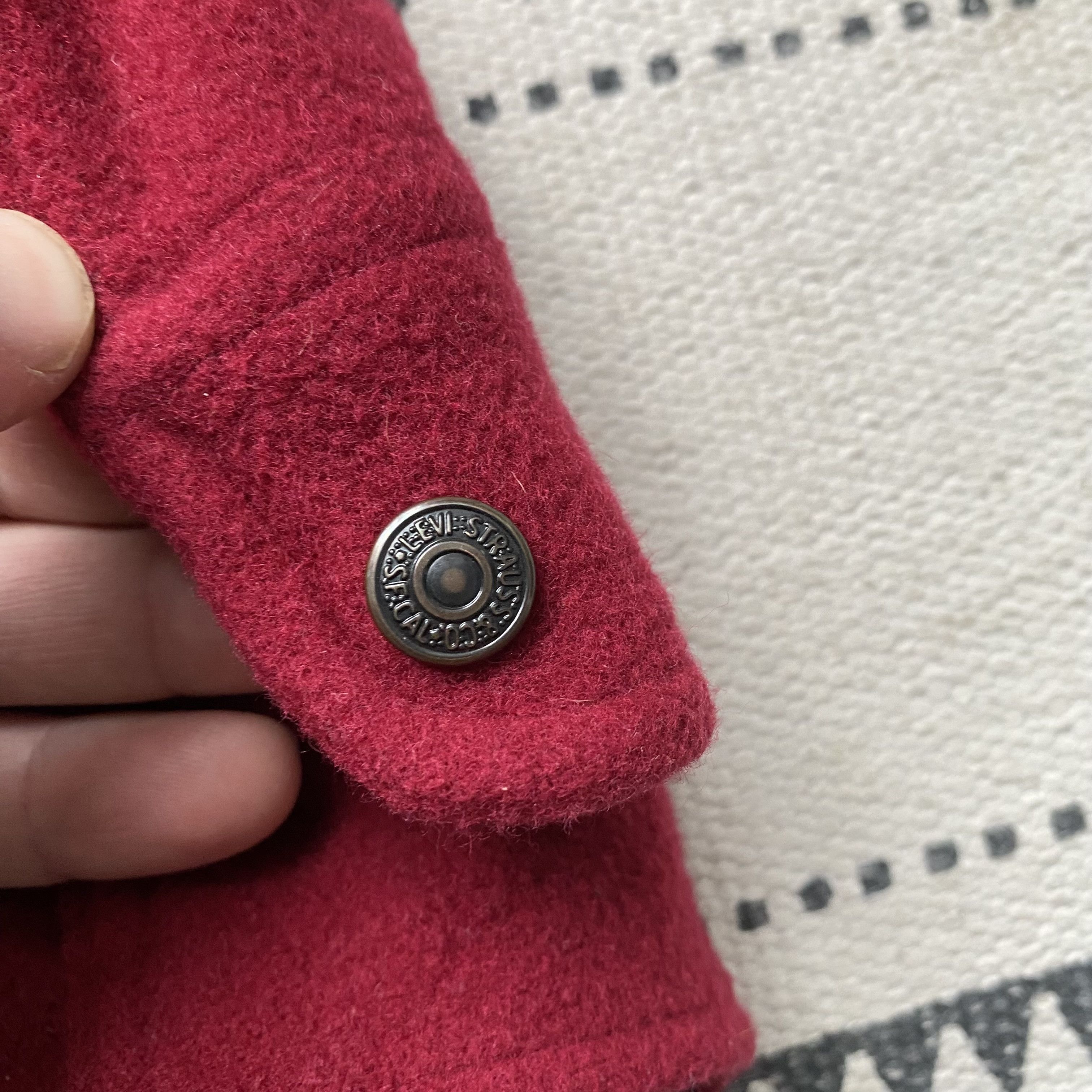 Levi's Vintage Clothing 🪓 Vintage Levis Wool heavy Overshirt Jacket Size US XL / EU 56 / 4 - 6 Thumbnail