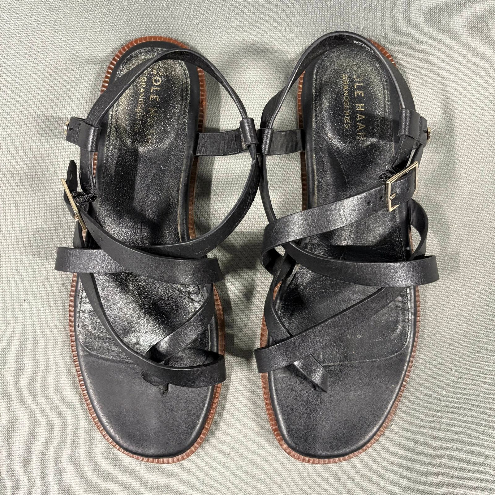 Cole Haan Cole Haan Women's Wilma Strappy Sandals in Black Size 7.5 Size US 7.5 / EU 40-41 - 5 Thumbnail