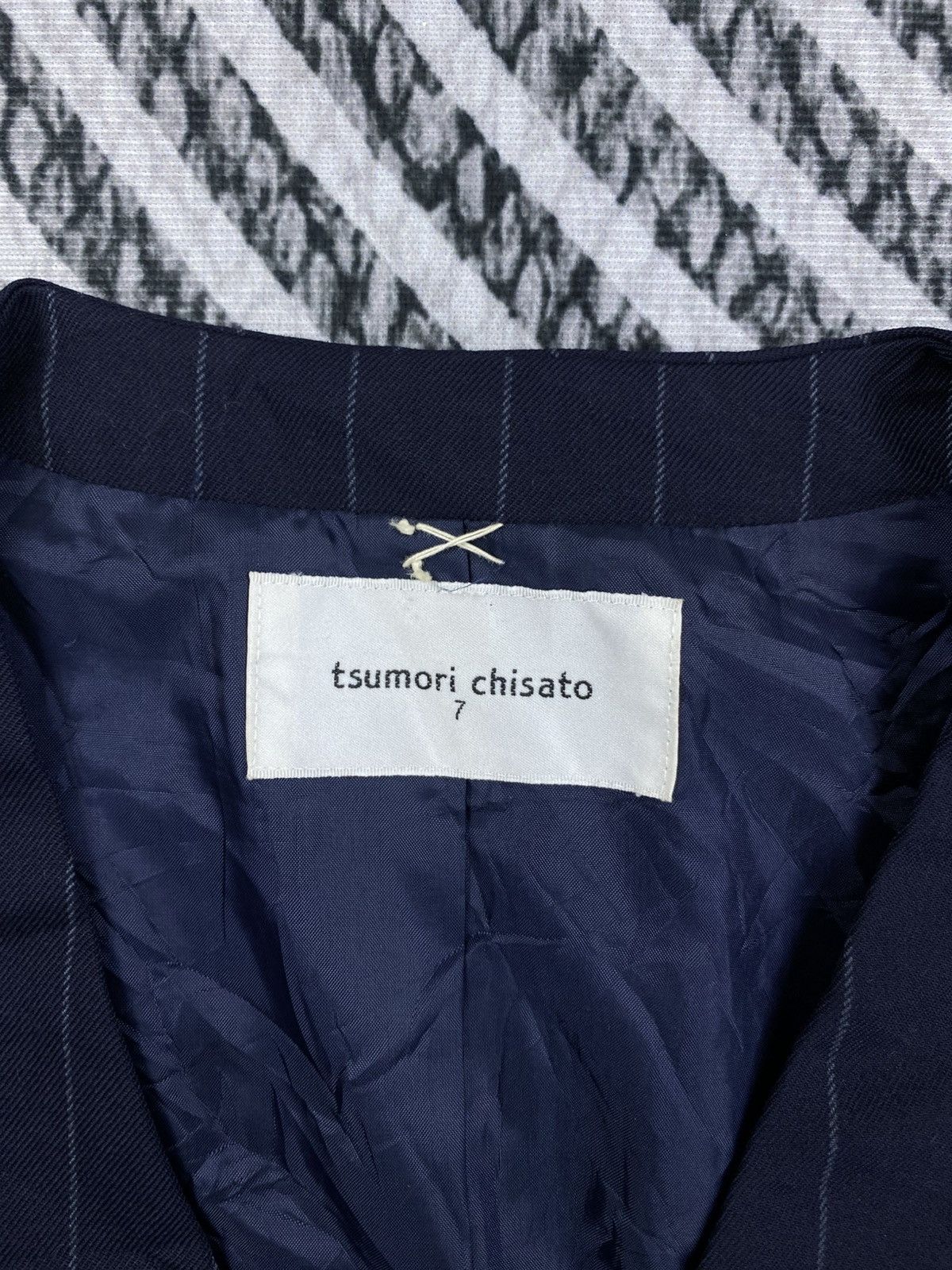 Tsumori Chisato Tsumori Chisato By Issey Miyake Striped Vest Jacket Size S / US 4 / IT 40 - 7 Thumbnail