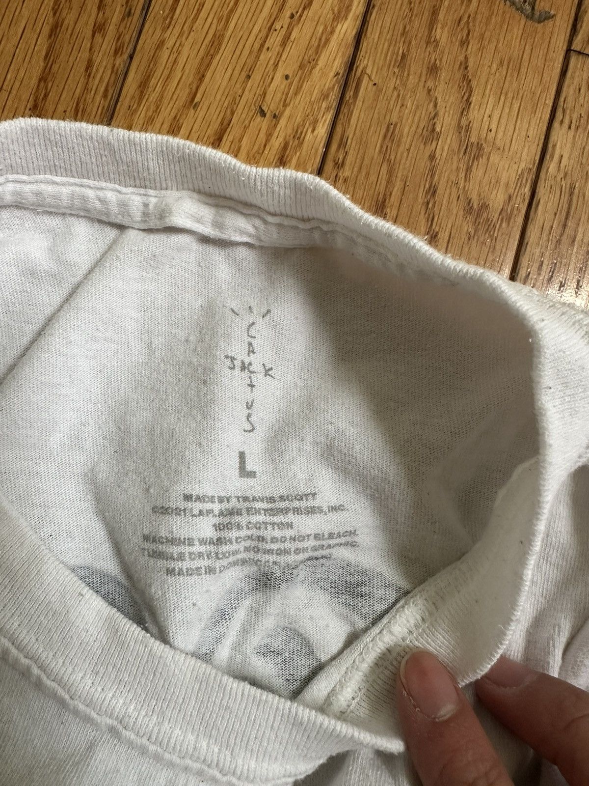 Fragment Design × Travis Scott Travis Scott x Fragment tee Size US L / EU 52-54 / 3 - 3 Thumbnail