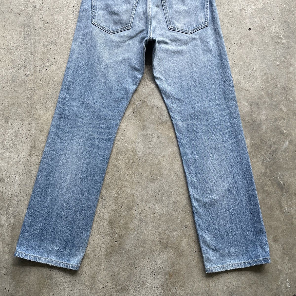 Japanese Brand Vintage Japanese Faded Wash Jeans Denim Pants W32x31 Size US 32 / EU 48 - 11 Thumbnail