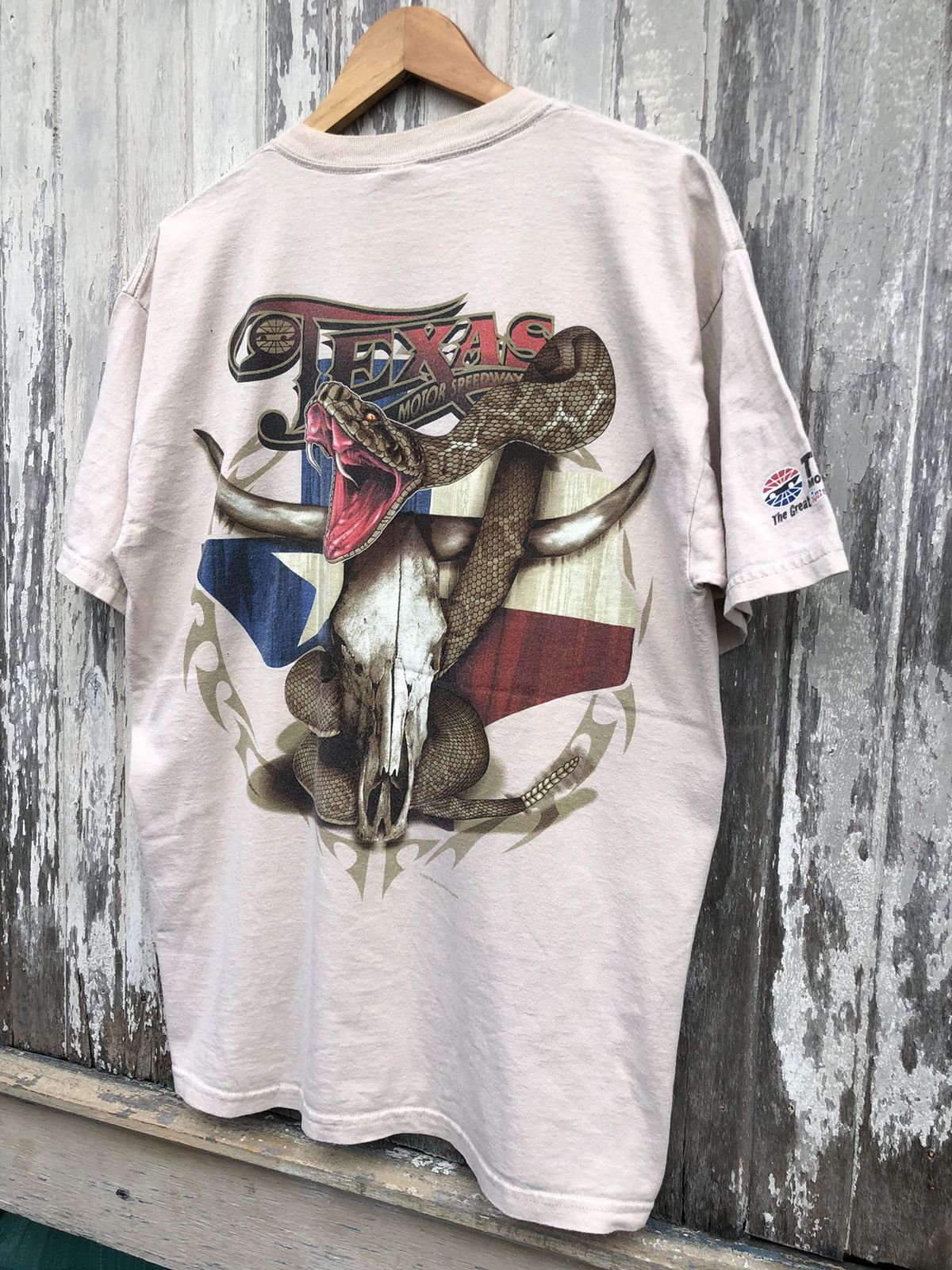 Japanese Brand × Vintage 🔥Vintage Y2K🔥Texas Motor Speedway Backhit Tshirt Size US L / EU 52-54 / 3 - 7 Thumbnail