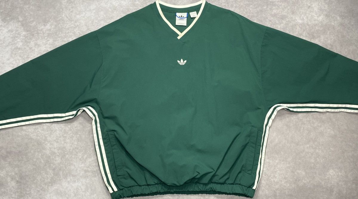 Adidas Adidas Originals Hunter Green Wind Pullover Size US L / EU 52-54 / 3 - 2 Thumbnail