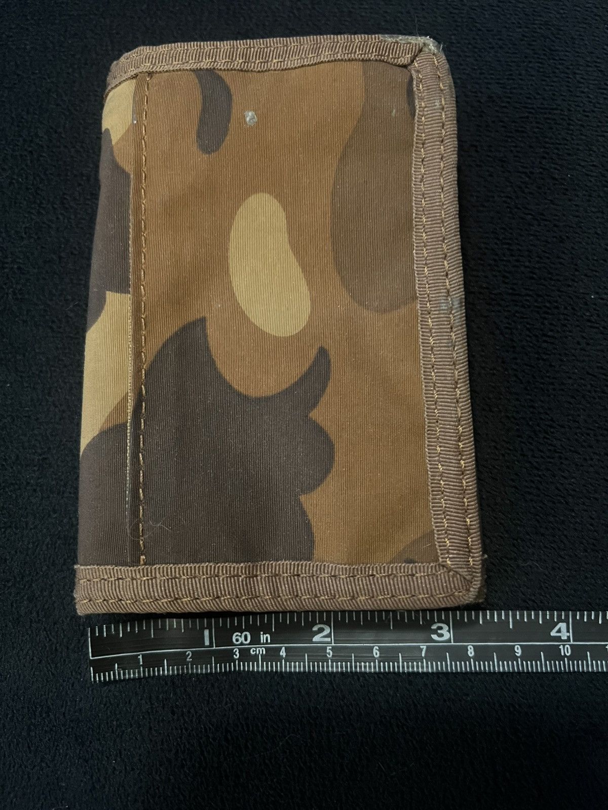 Bape Brown camo trifold wallet Size ONE SIZE - 6 Thumbnail