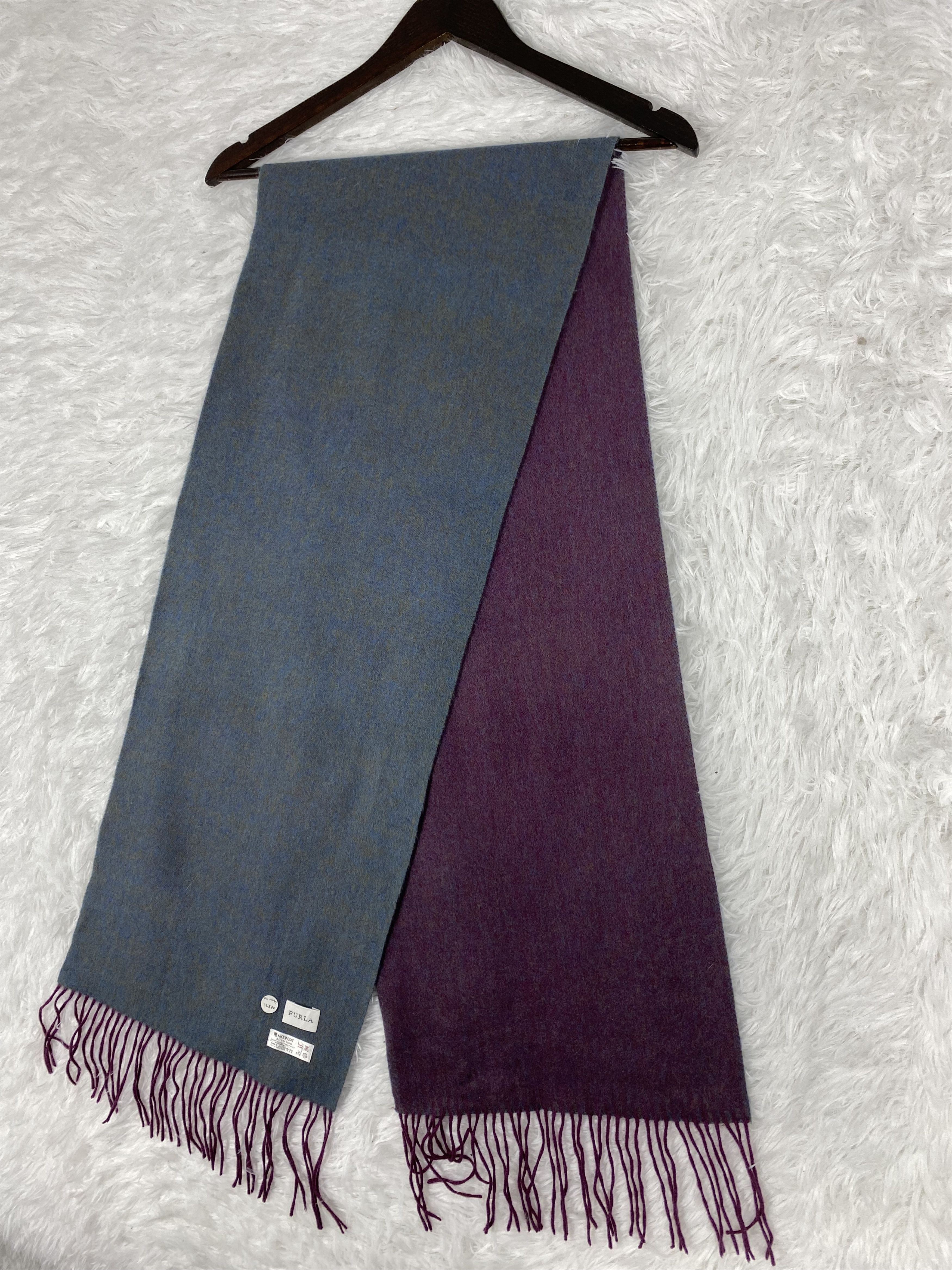 Furla Vintage Furla Scarf / Muffler Neckwear PM0093 Size ONE SIZE - 3 Thumbnail
