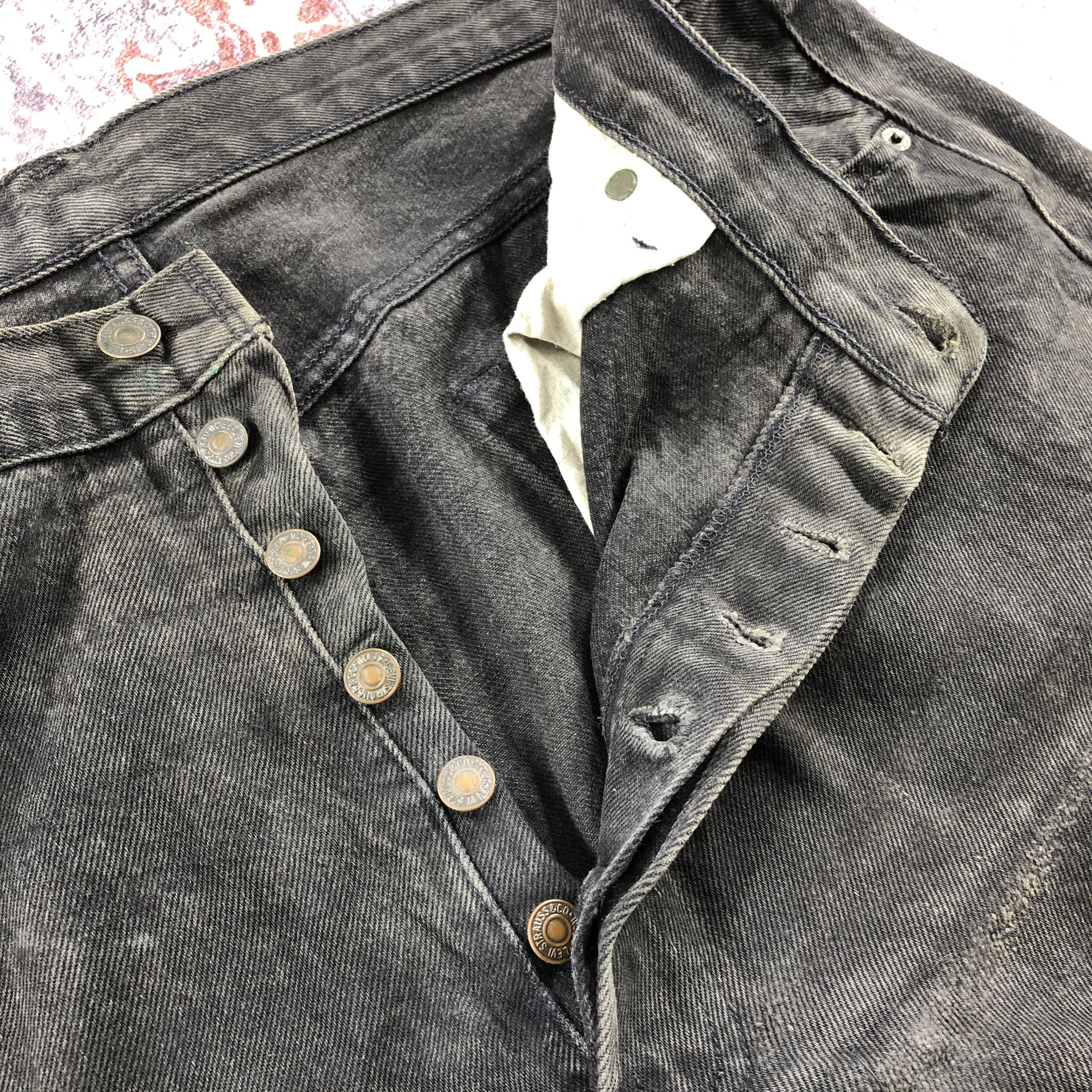 Levi's × Vintage 90s Vintage Levis 501 Earth Tone Jeans-JM2419 Size US 39 - 11 Thumbnail