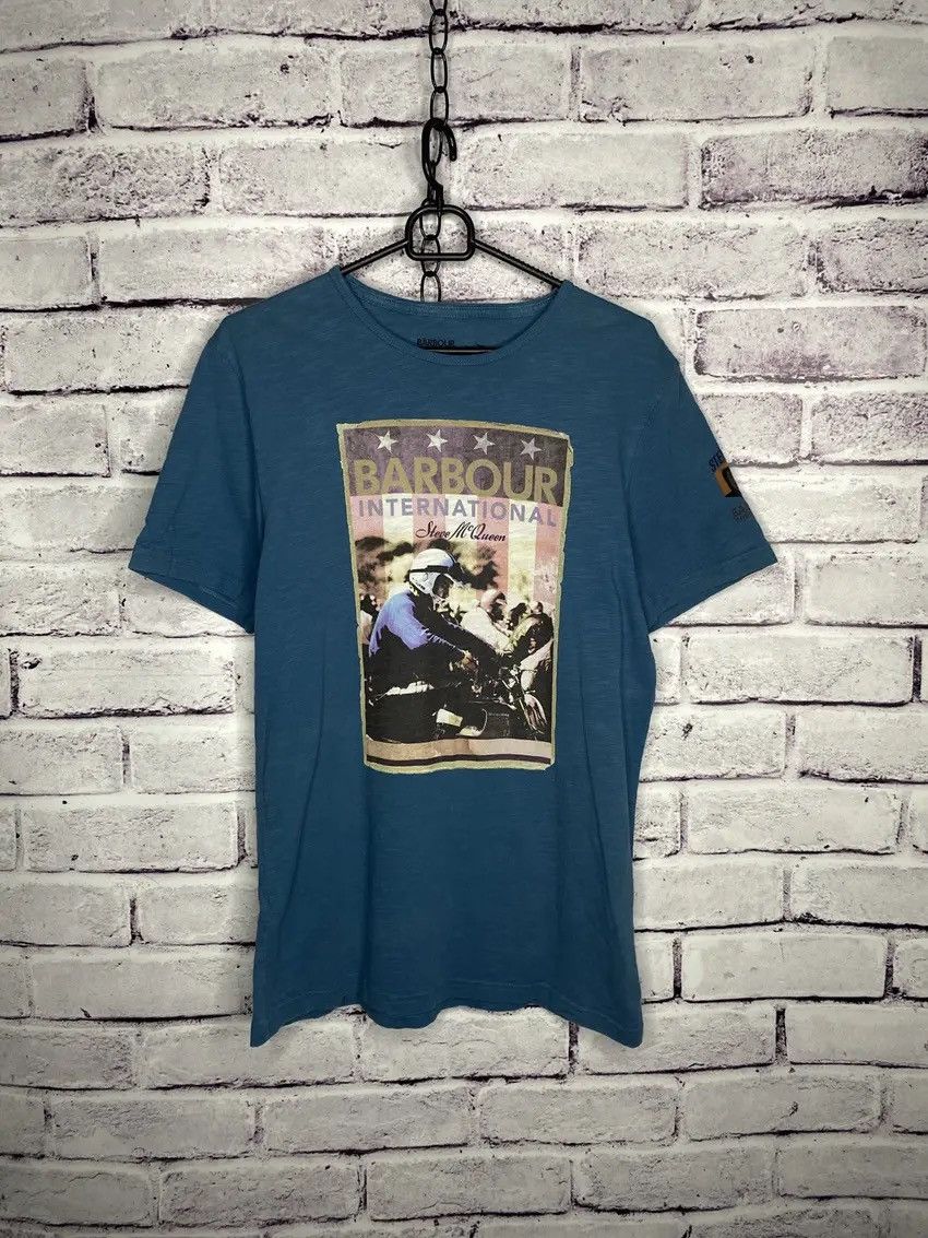 Barbour Vintage Barbour t-shirt size М 90s streetwear Y2K casual Size US M / EU 48-50 / 2 - 1 Thumbnail