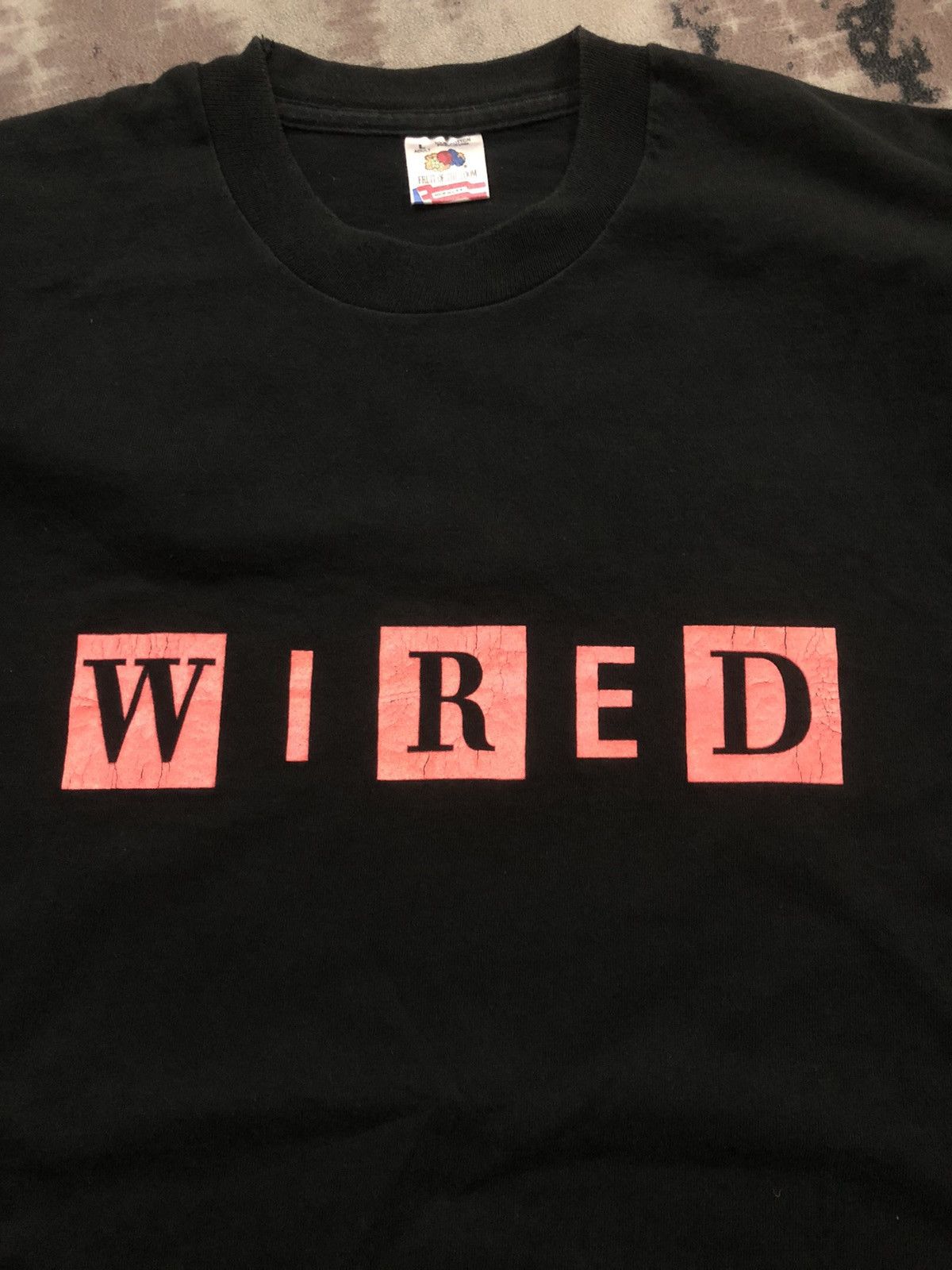 POP MAGAZINE × Vintage Vintage 90s WIRED Megazine Promo Tee Size US L / EU 52-54 / 3 - 1 Thumbnail