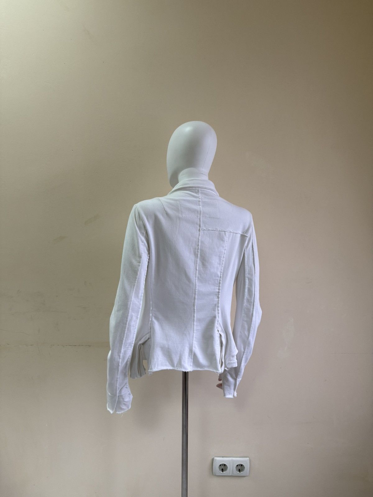 Rundholz Rundholz Black Label White Avant Garde Blazer Jacket Size M Size M / US 6-8 / IT 42-44 - 7 Thumbnail