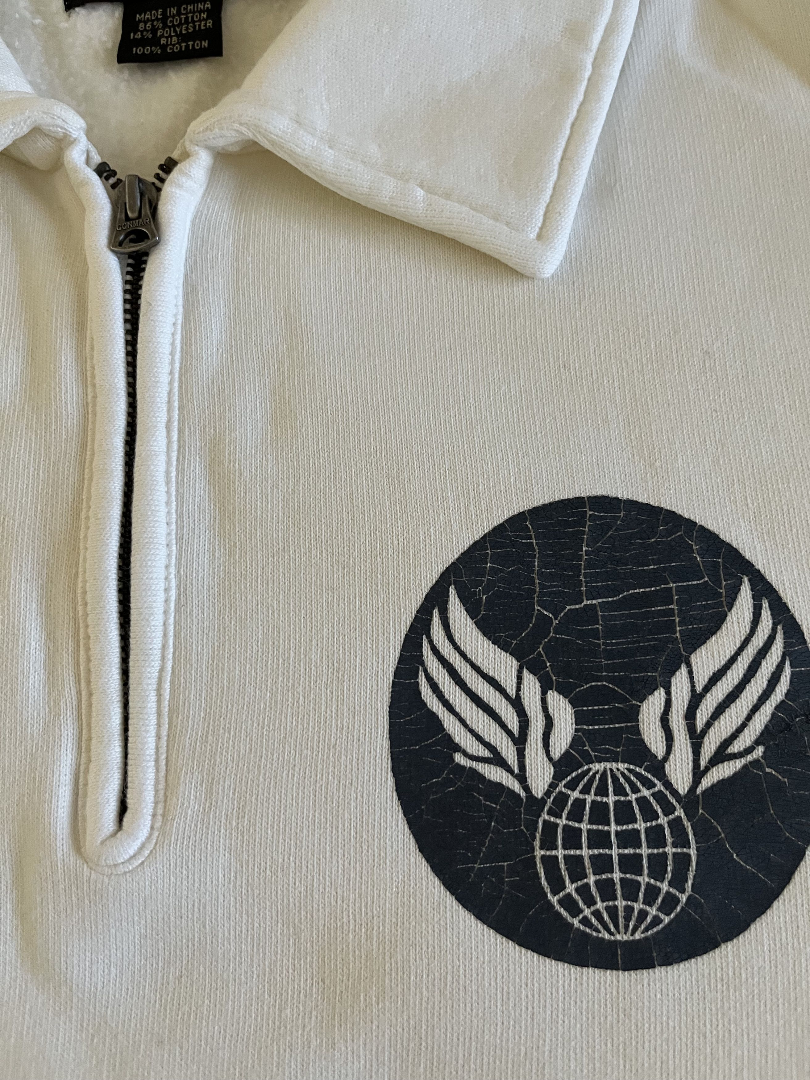 RRL Ralph Lauren RRL Quarter-Zip Pullover Air Force Sweater Small Size US S / EU 44-46 / 1 - 3 Thumbnail