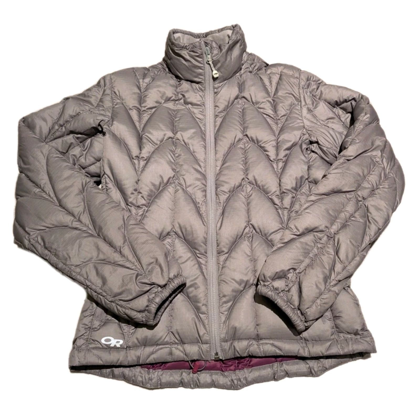 Outdoor Research Outdoor Research Puffer Jacket Womens Small Grayish Brown Full Zip Hoodie? Wait. Size S / US 4 / IT 40 - 2 Thumbnail