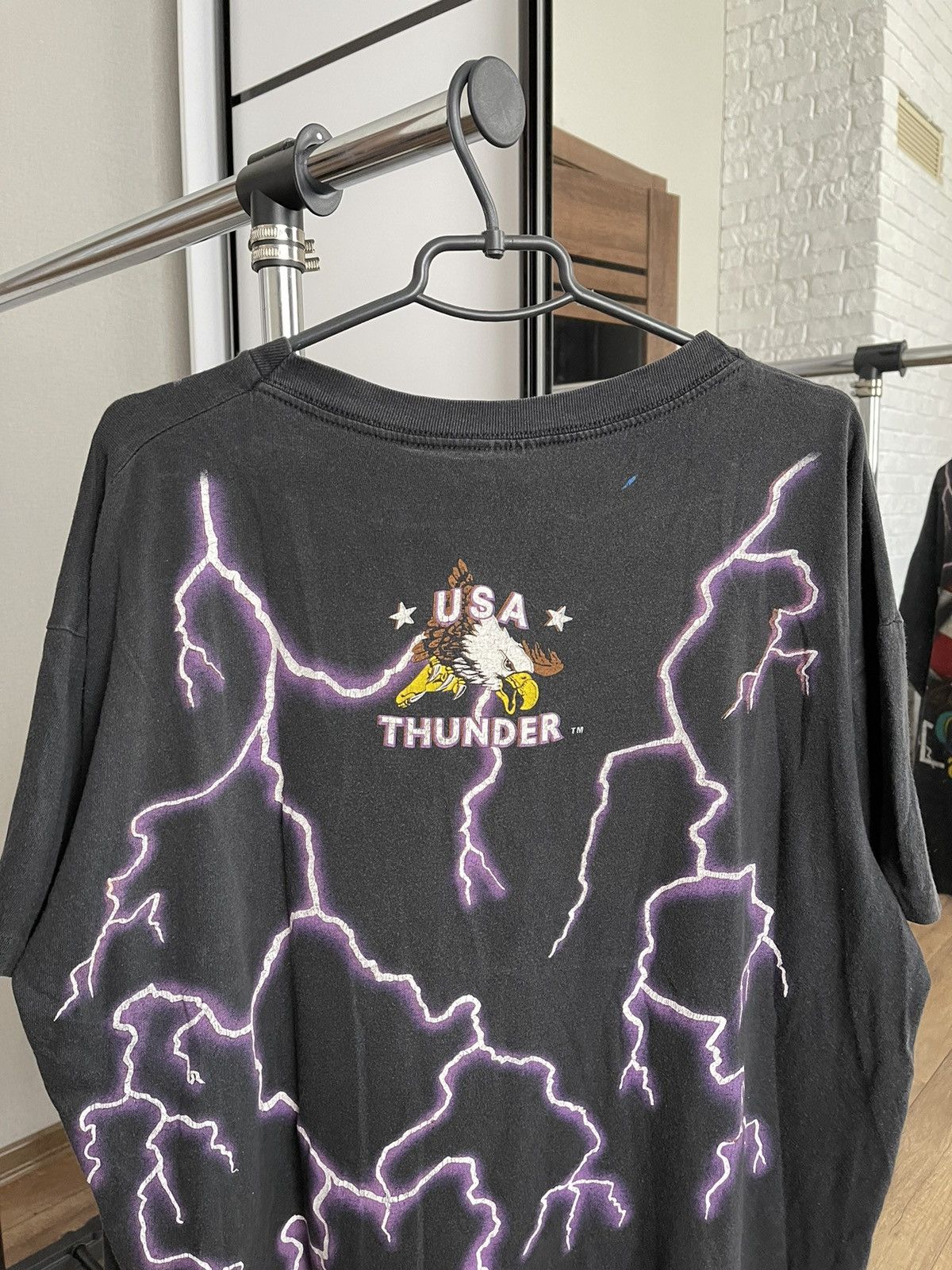 Vintage American Eagles Thunder Vintage USA T-Shirt Tee 90s Size US L / EU 52-54 / 3 - 10 Thumbnail