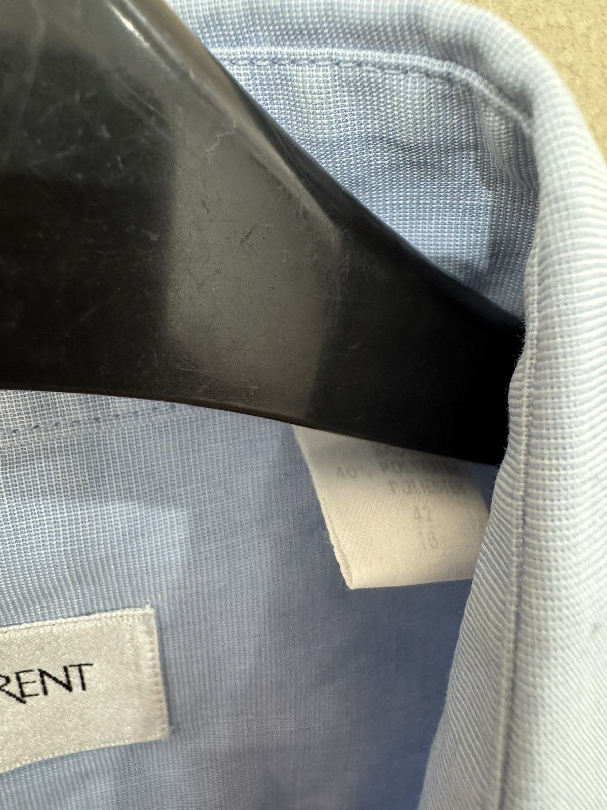 Yves Saint Laurent Yves Saint Laurent Shirt Button Up YSL Size US L / EU 52-54 / 3 - 4 Thumbnail