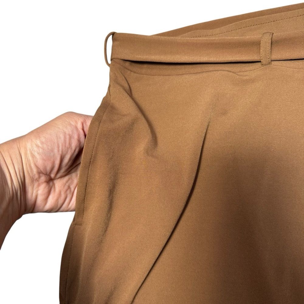 Other New Susan Graver Liquid Knit Crop Light Brown Pants With Re Size 42" / US 20 - 5 Thumbnail