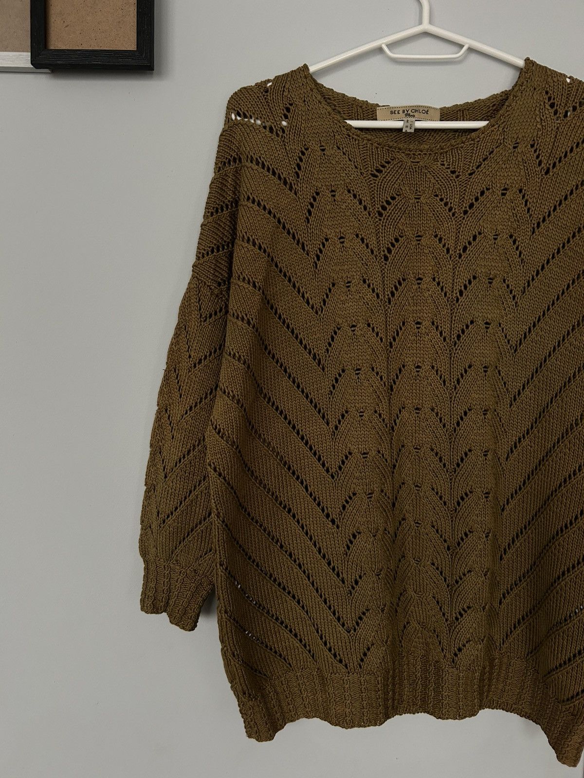 Chloe × See by Chloe × Vintage Vintage knit sweater See by Chloe Size M / US 6-8 / IT 42-44 - 5 Thumbnail