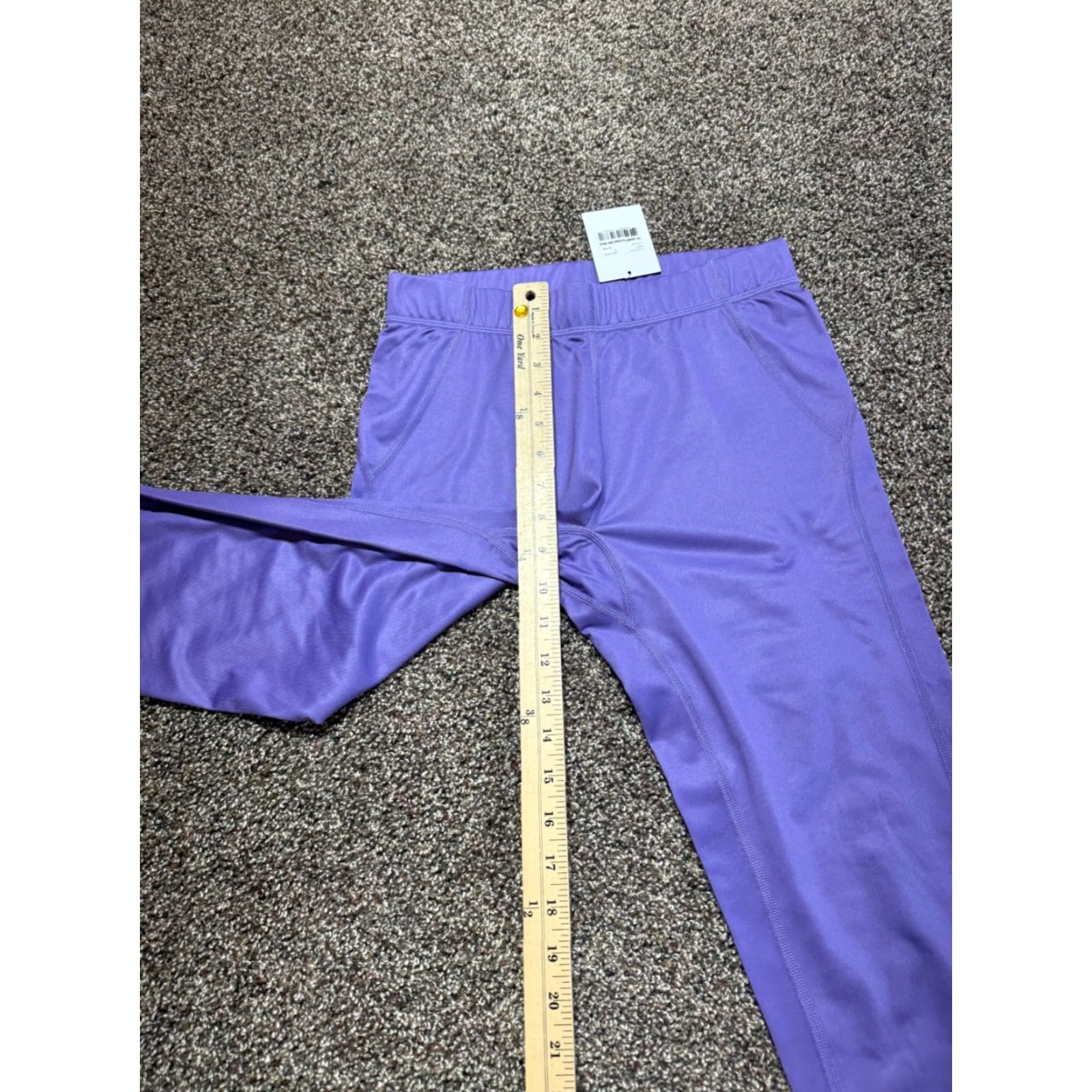 Stoic Stoic Leggings Womens Size S Purple Ankle NEW TAGS Lightweight Size 28" / US 6 / IT 42 - 5 Thumbnail