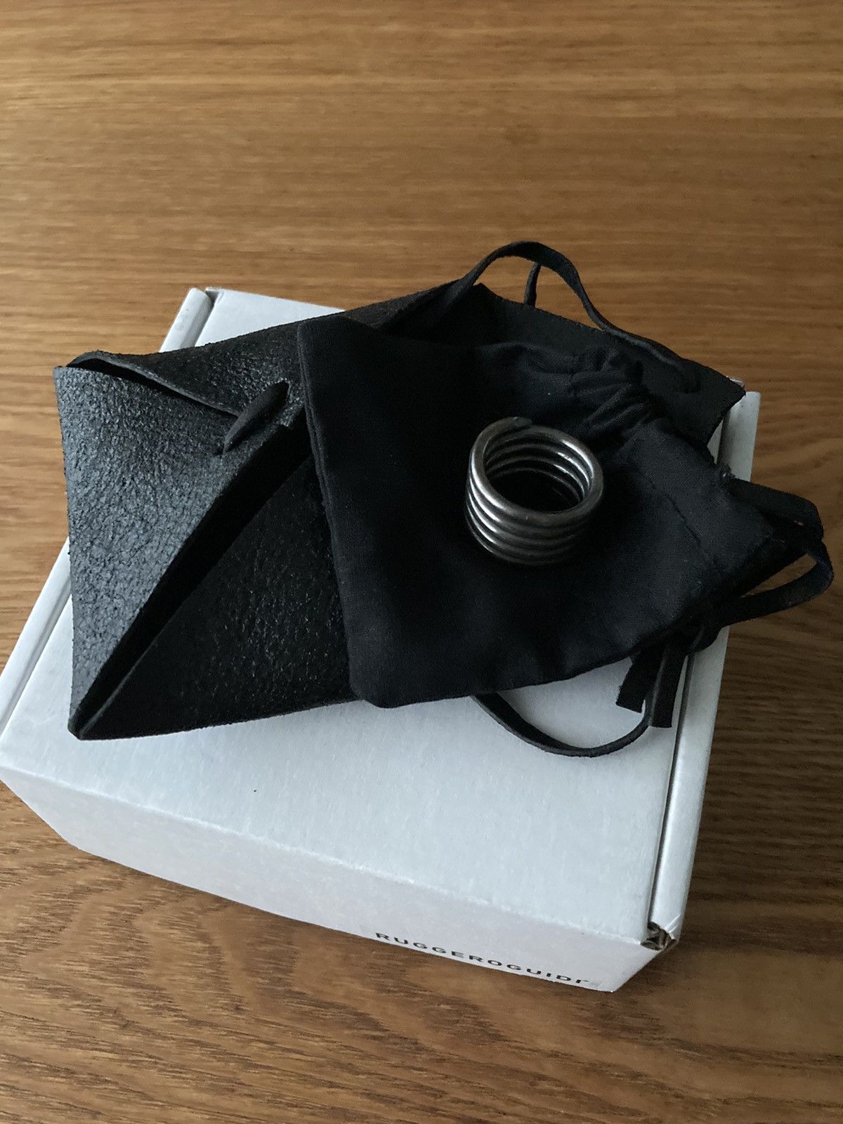 Guidi Guidi Nail Spiral Ring Size ONE SIZE - 1 Thumbnail