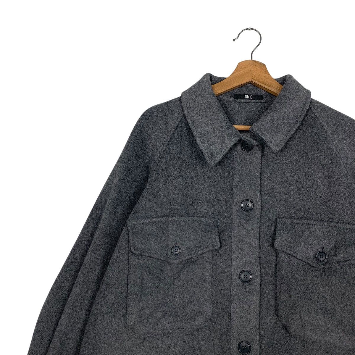 Uniqlo UNIQLO X CLARE WAIGHT KELLER Wool Flannel Jacket #2491-C112 Size L / US 10 / IT 46 - 6 Thumbnail