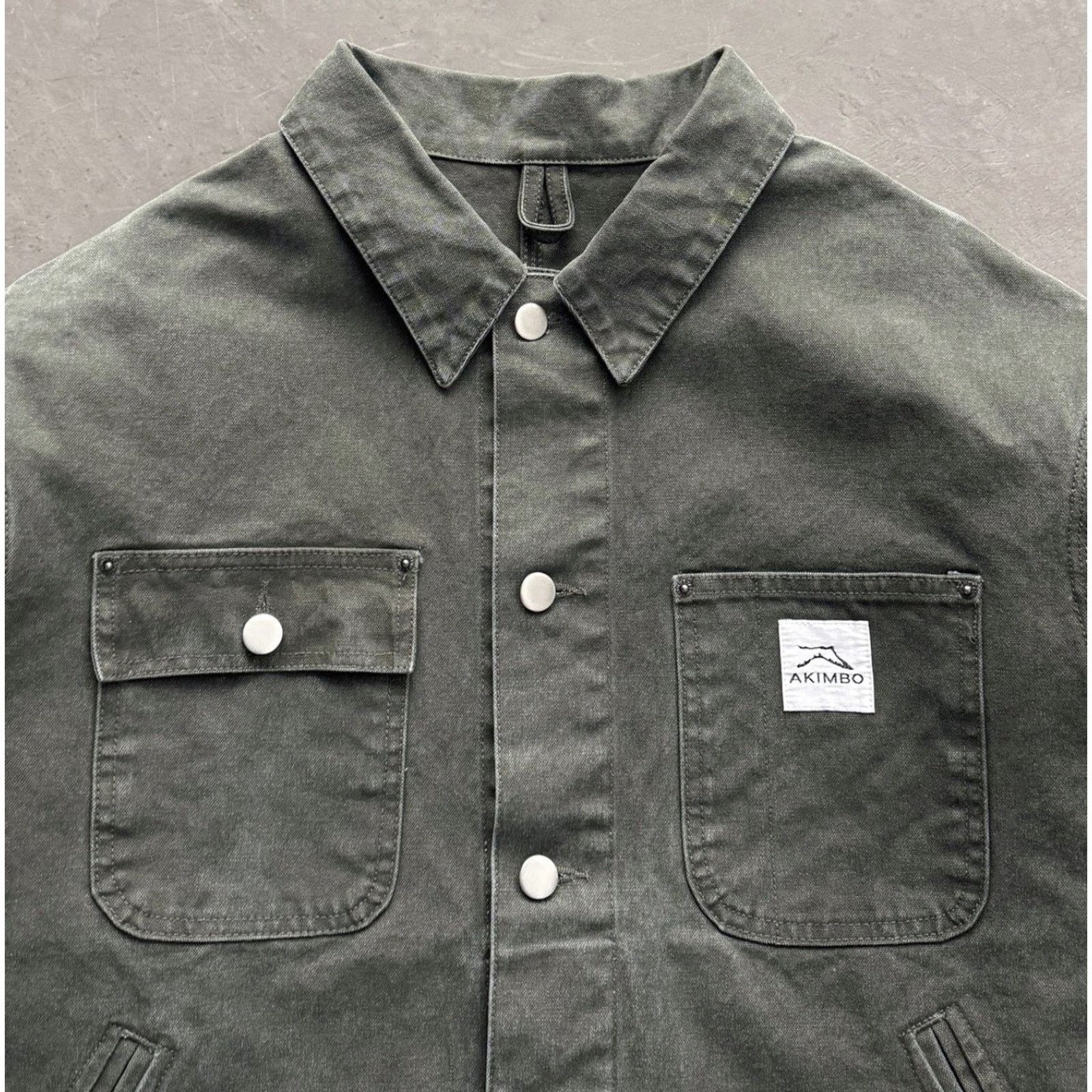 Akimbo Club Cropped Chore Jacket Men